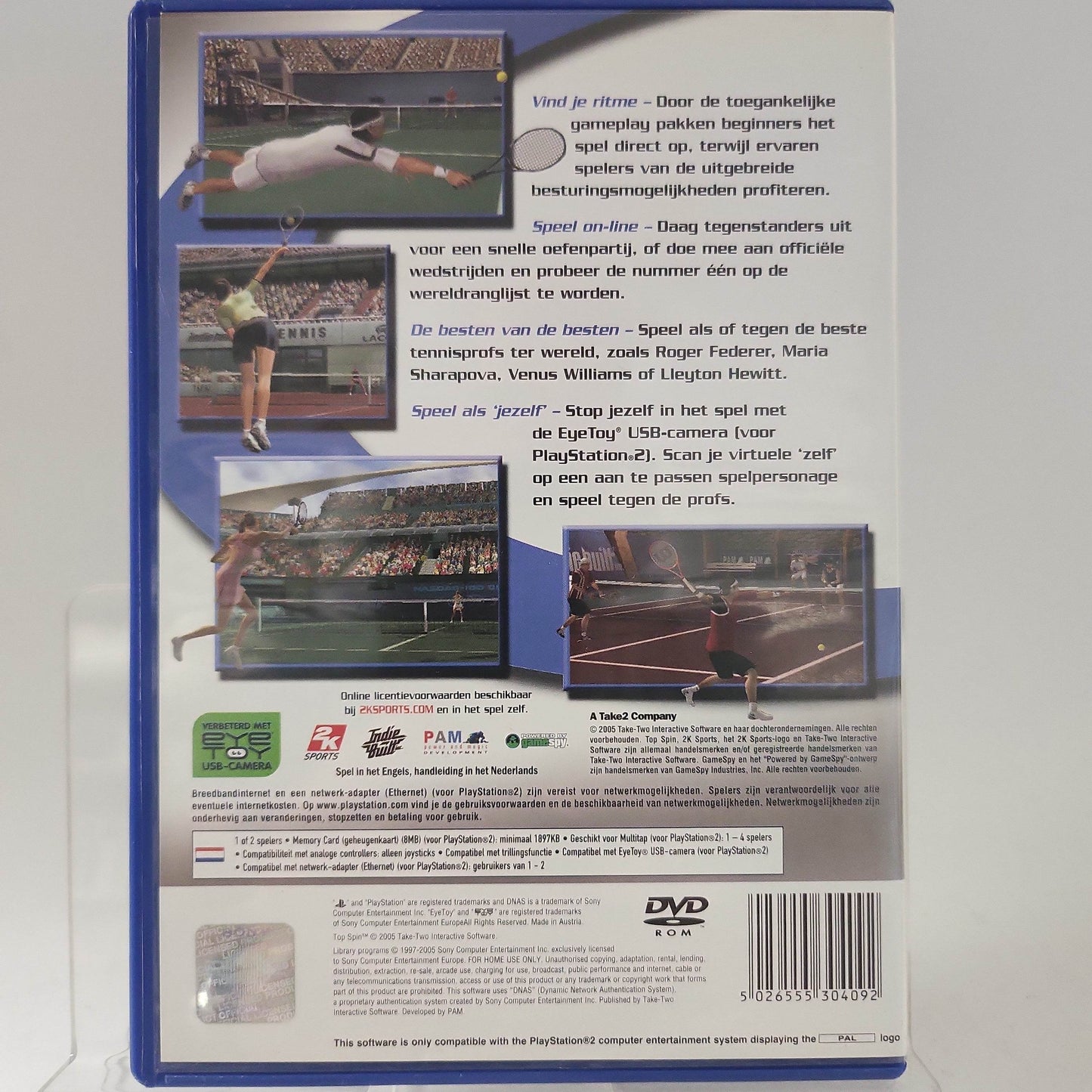 Top Spin (No Book) PlayStation 2 - Feniks Gameshop