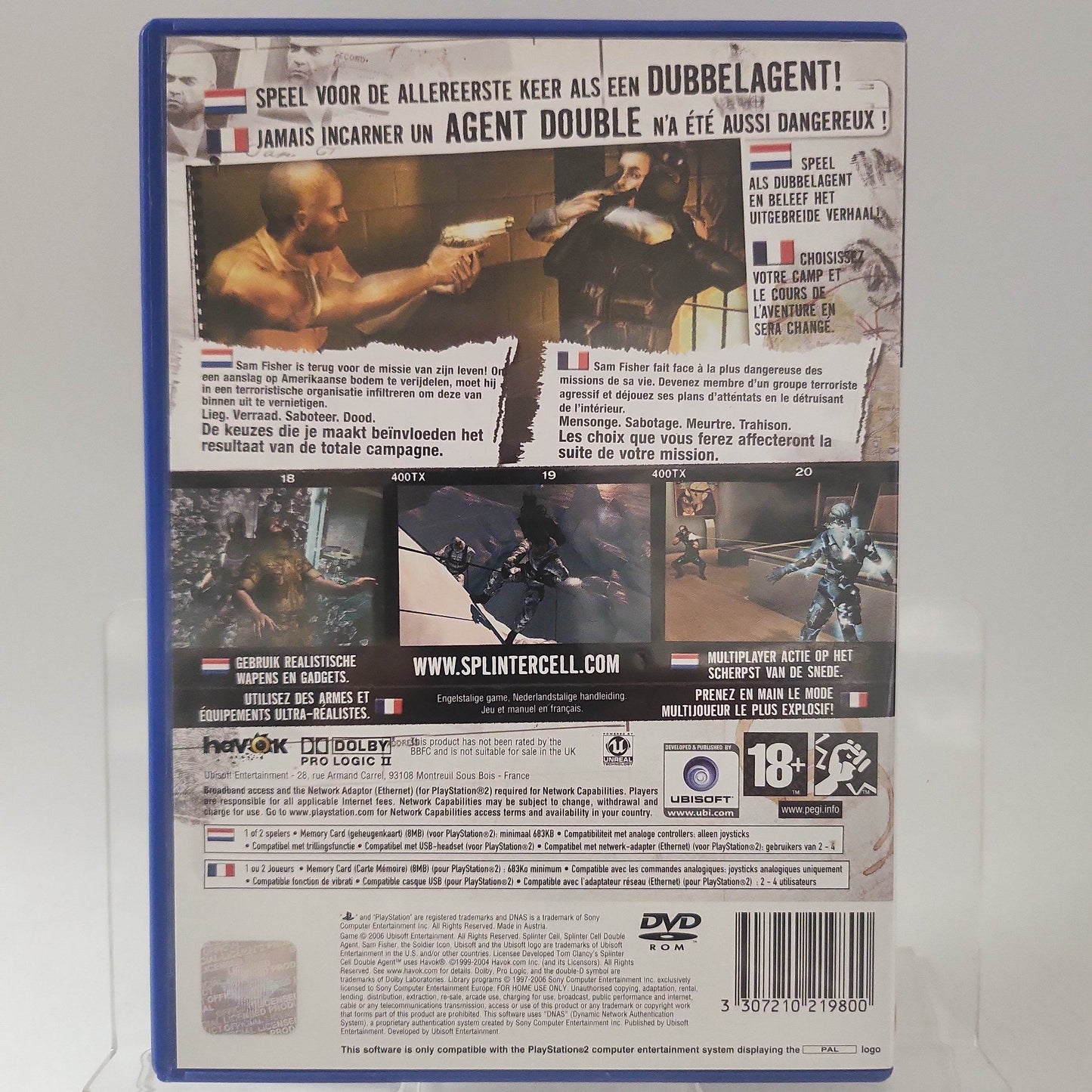 Tom Clancy's Splinter Cell Double Agent (No Book) PlayStation 2 - Feniks Gameshop