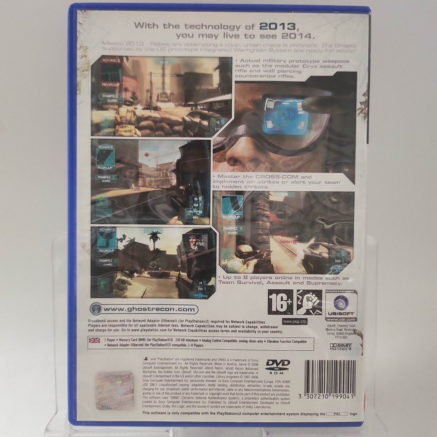 Tom Clancy's Ghost Recon Advanced Warfighter (No Book) PlayStation 2 - Feniks Gameshop