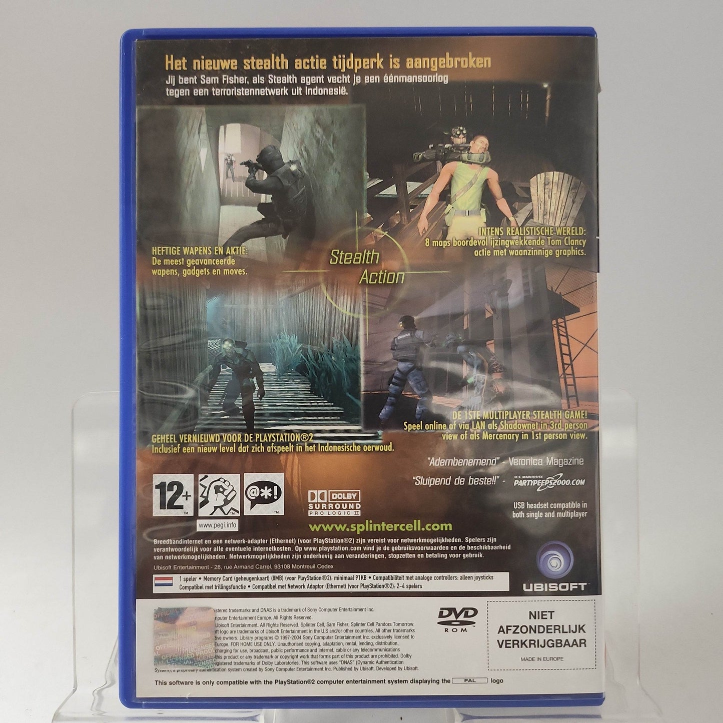 Tom Clancy's Splinter Cell Pandora Tomorrow (No Book) PlayStation 2 - Feniks Gameshop