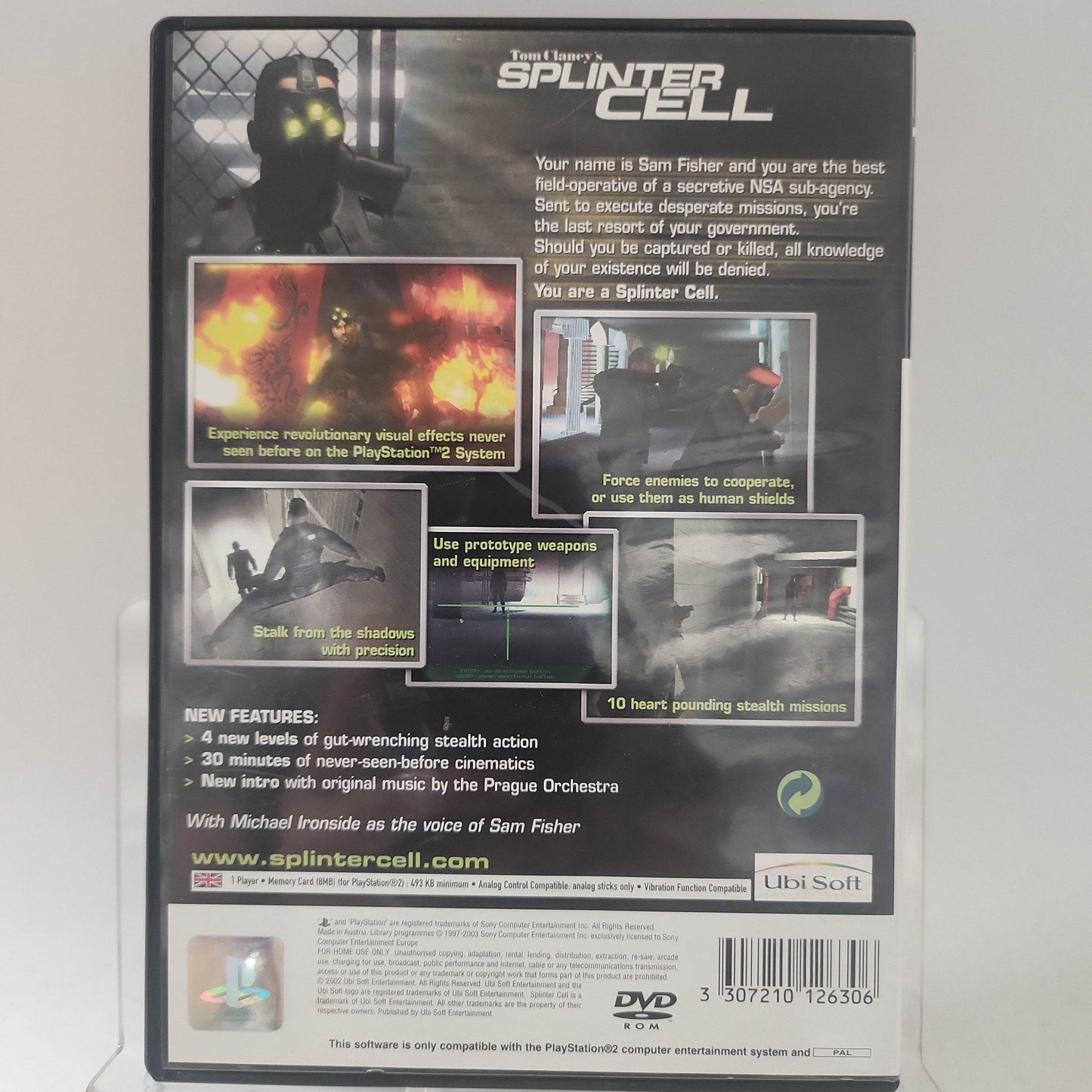 Tom Clancy's Splinter Cell Playstation 2 - Feniks Gameshop