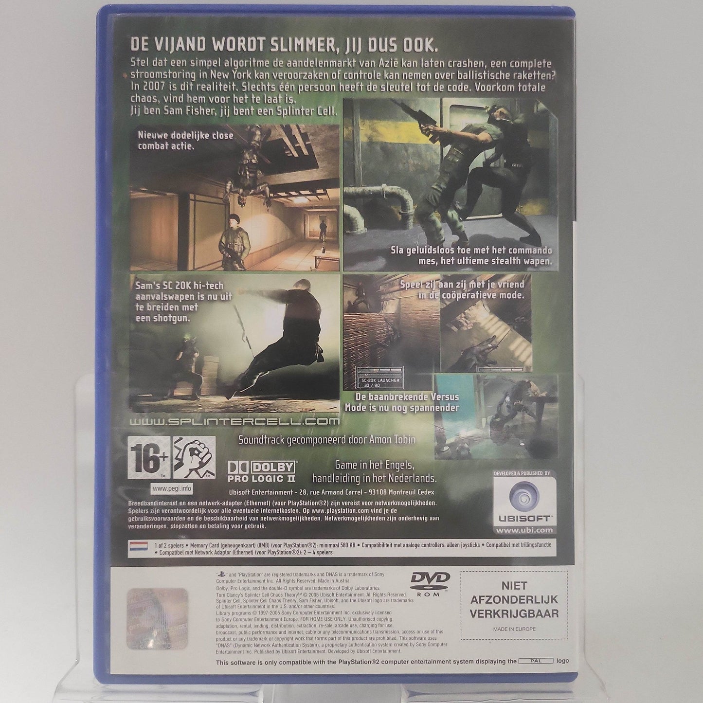 Tom Clancy's Splinter Cell Chaos Theory Playstation 2 - Feniks Gameshop
