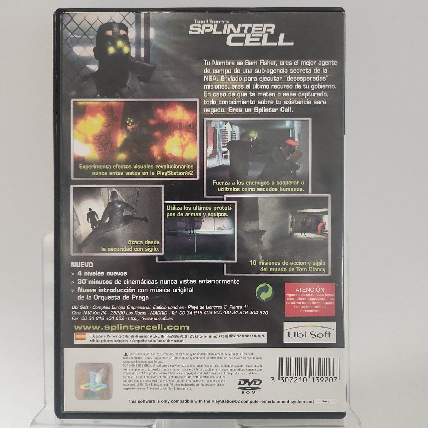 Tom Clancy's Splinter Cell Playstation 2 - Feniks Gameshop