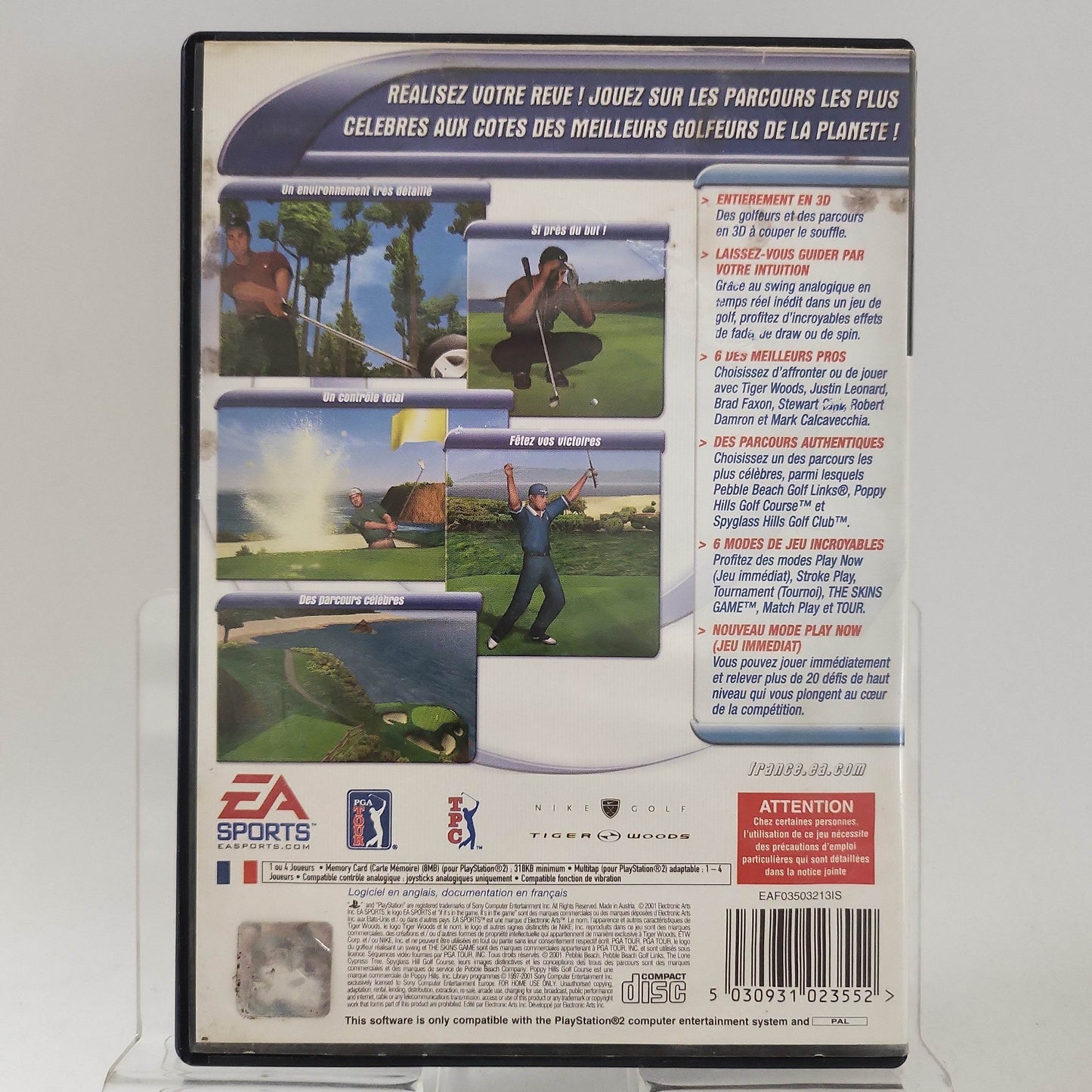 Tiger Woods PGA Tour 2001 Playstation 2 - Feniks Gameshop