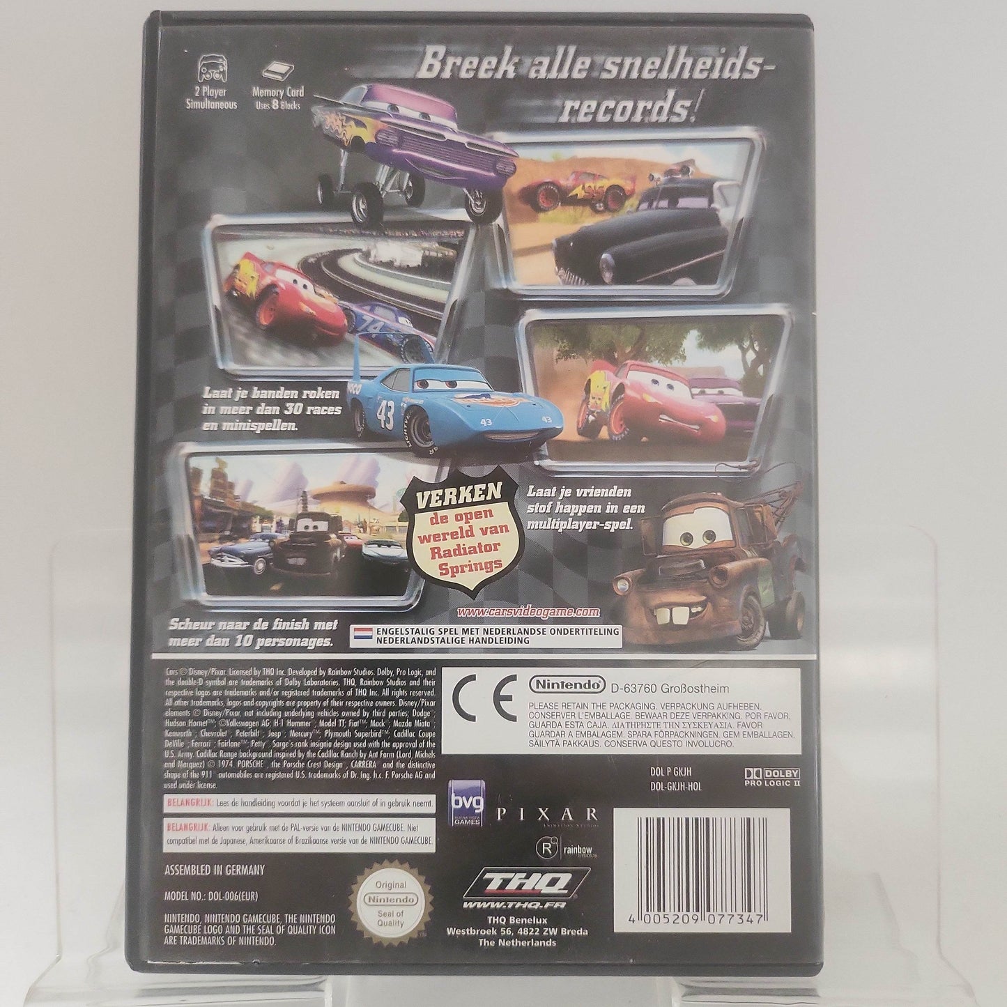 Disney Pixar Cars (No Book) PlayStation 2 - Feniks Gameshop