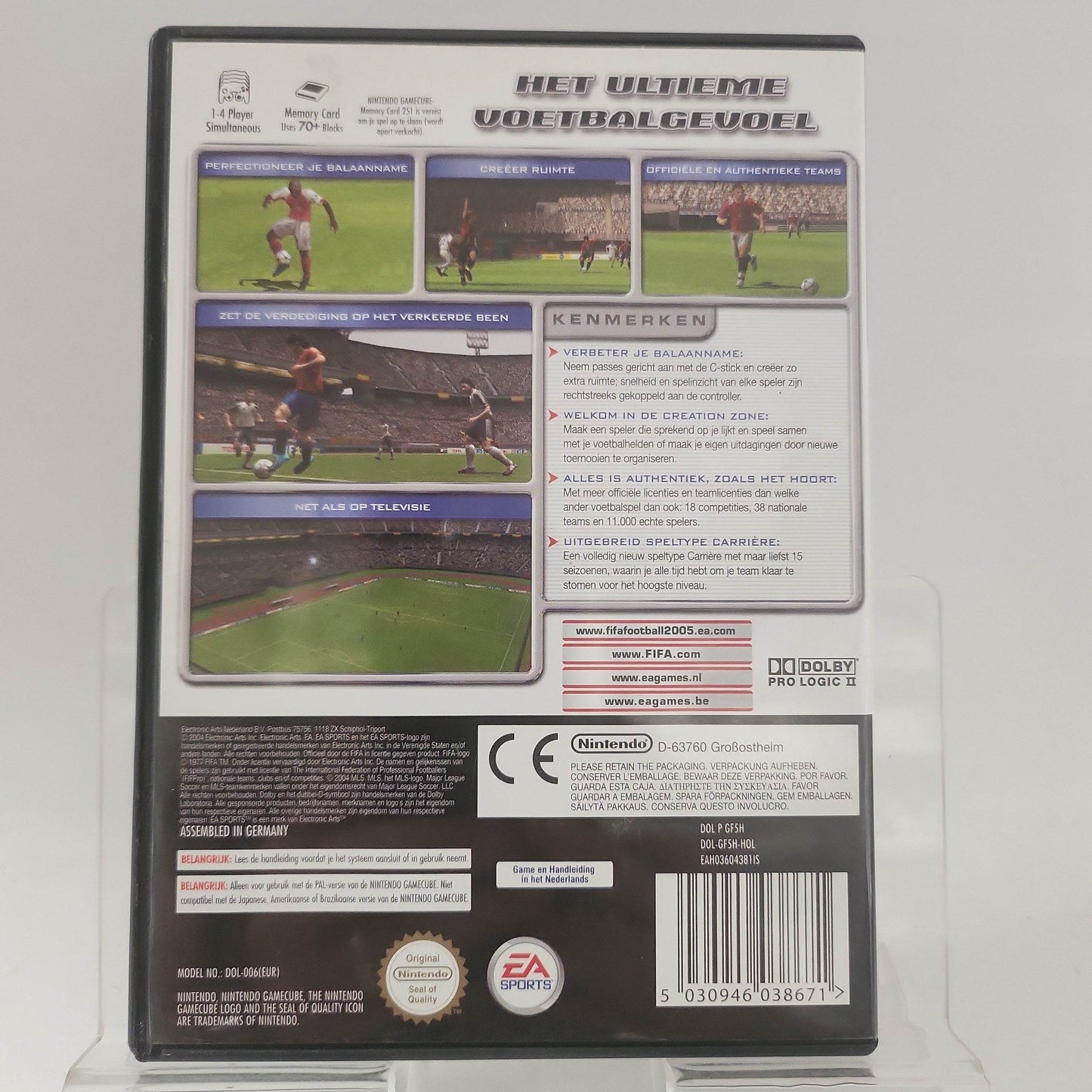 FIFA Football 2005 (No Book) Nintendo Gamecube - Feniks Gameshop
