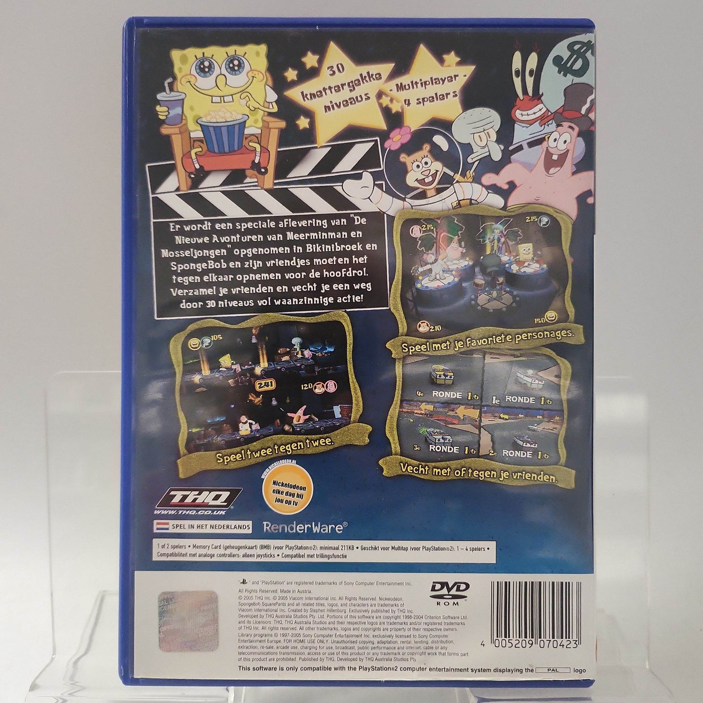 SpongeBob SquarePants Licht Uit, Camera aan (No Book) PS2 - Feniks Gameshop
