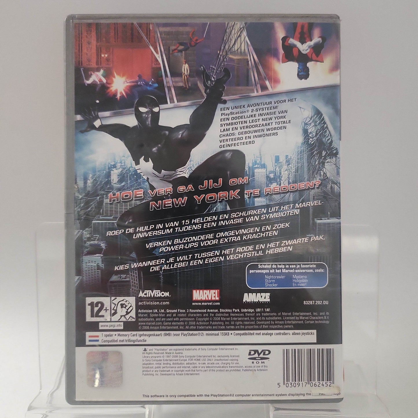 Spider-man Web of Shadows Amazing Allies (No Book) PS2 - Feniks Gameshop