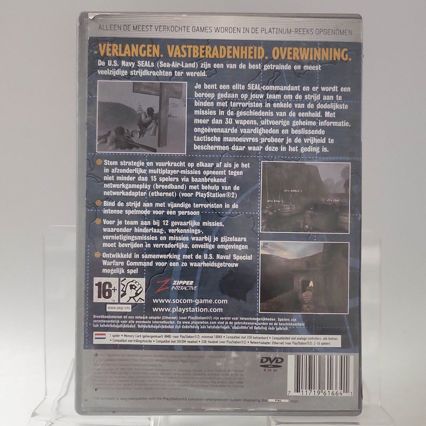 Socom US Navy Seals Platinum (No Book) PlayStation 2 - Feniks Gameshop