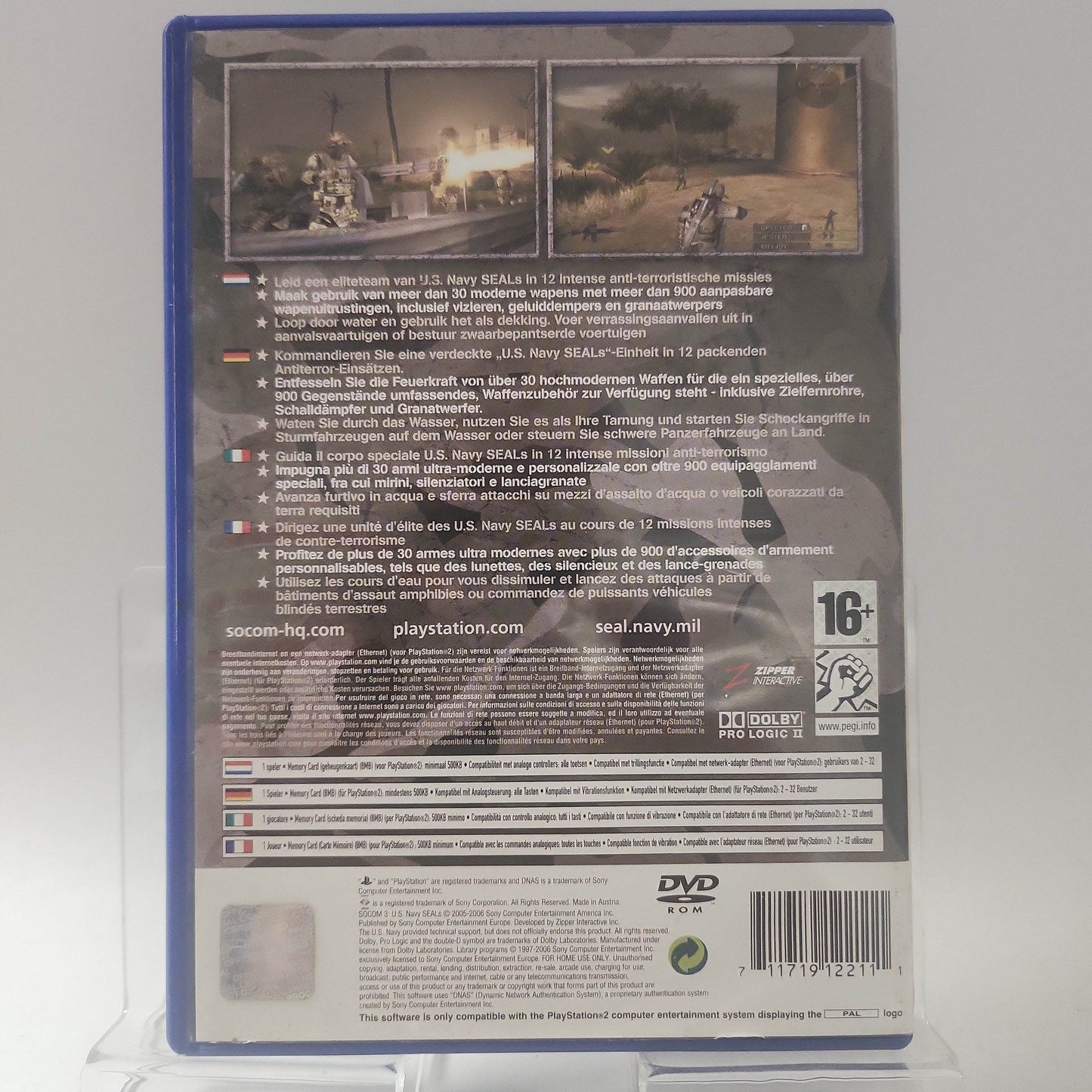 Socom 3 US Navy Seals (No Book) PlayStation 2 - Feniks Gameshop