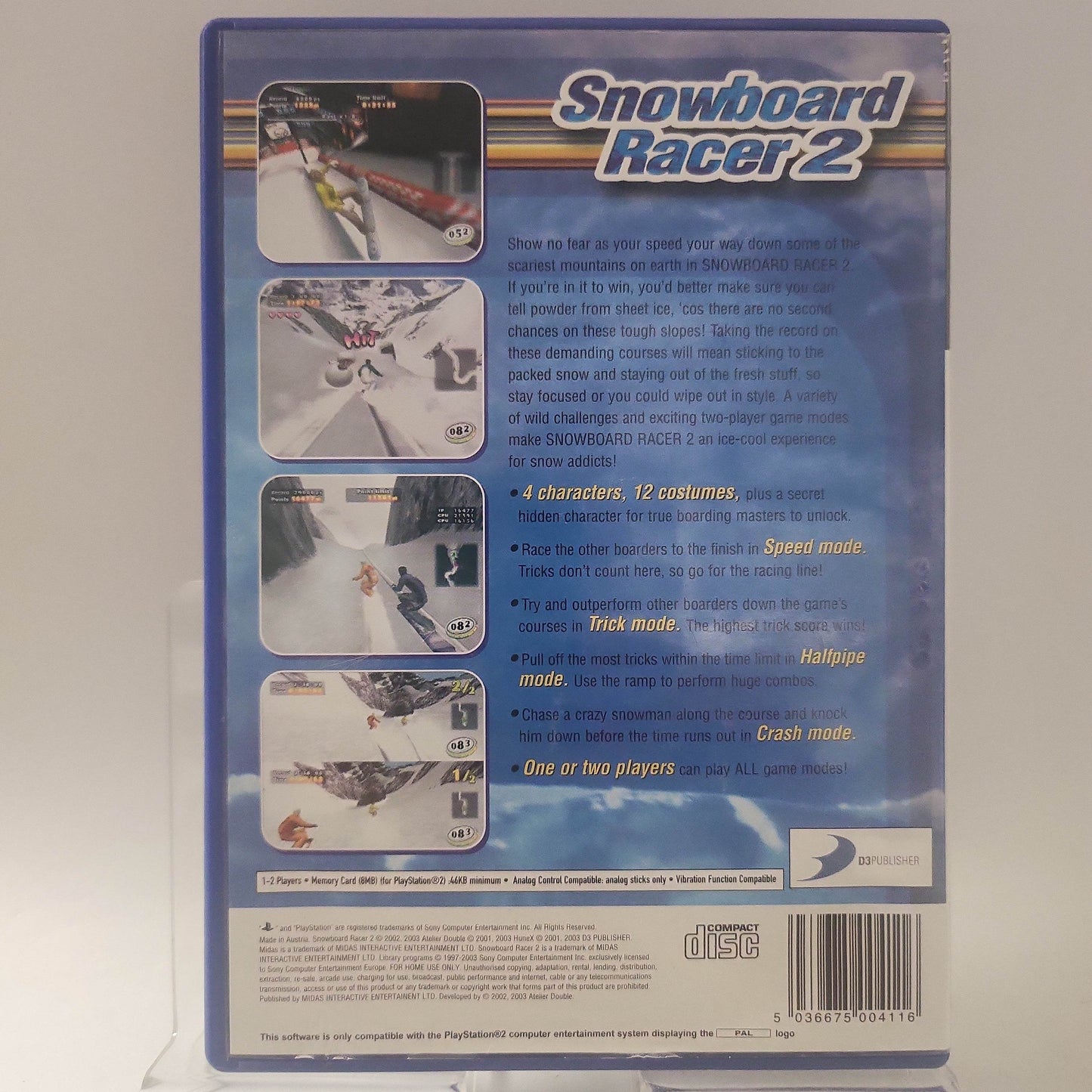 Snowboard Racer 2 (No Book) PlayStation 2 - Feniks Gameshop