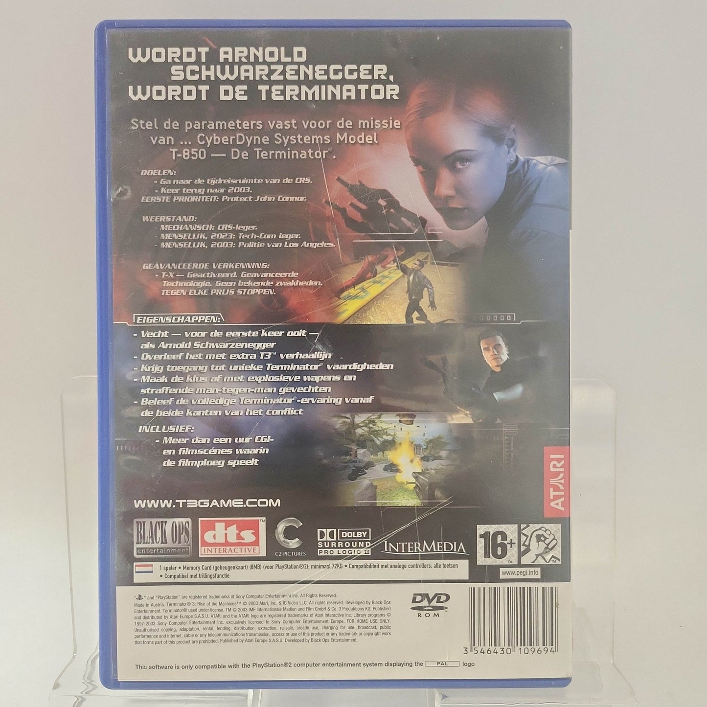 Terminator 3 Rise of the Machines (No Book) PlayStation 2 - Feniks Gameshop