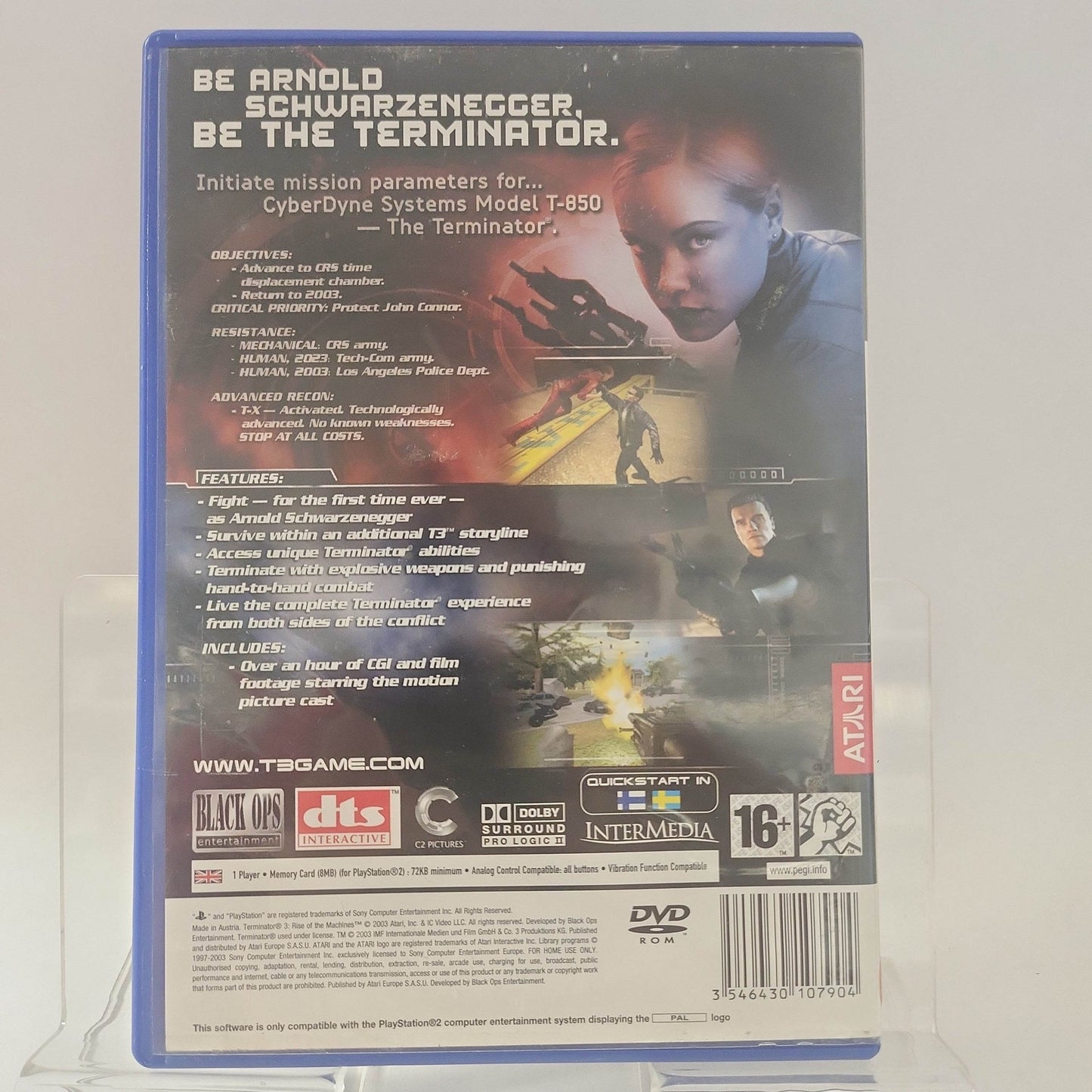 Terminator 3 Rise of the Machines (No Book) PlayStation 2 - Feniks Gameshop