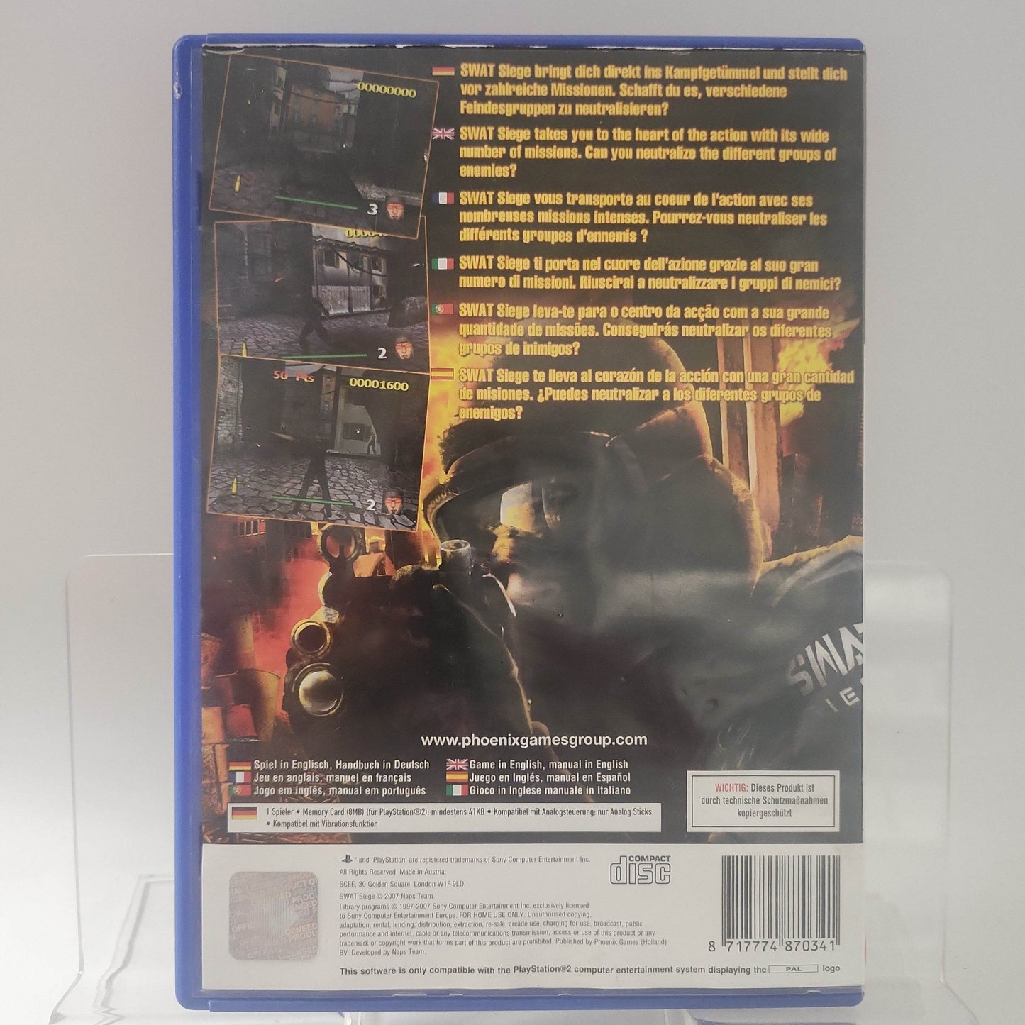 Swat Siege (No Book) PlayStation 2 - Feniks Gameshop