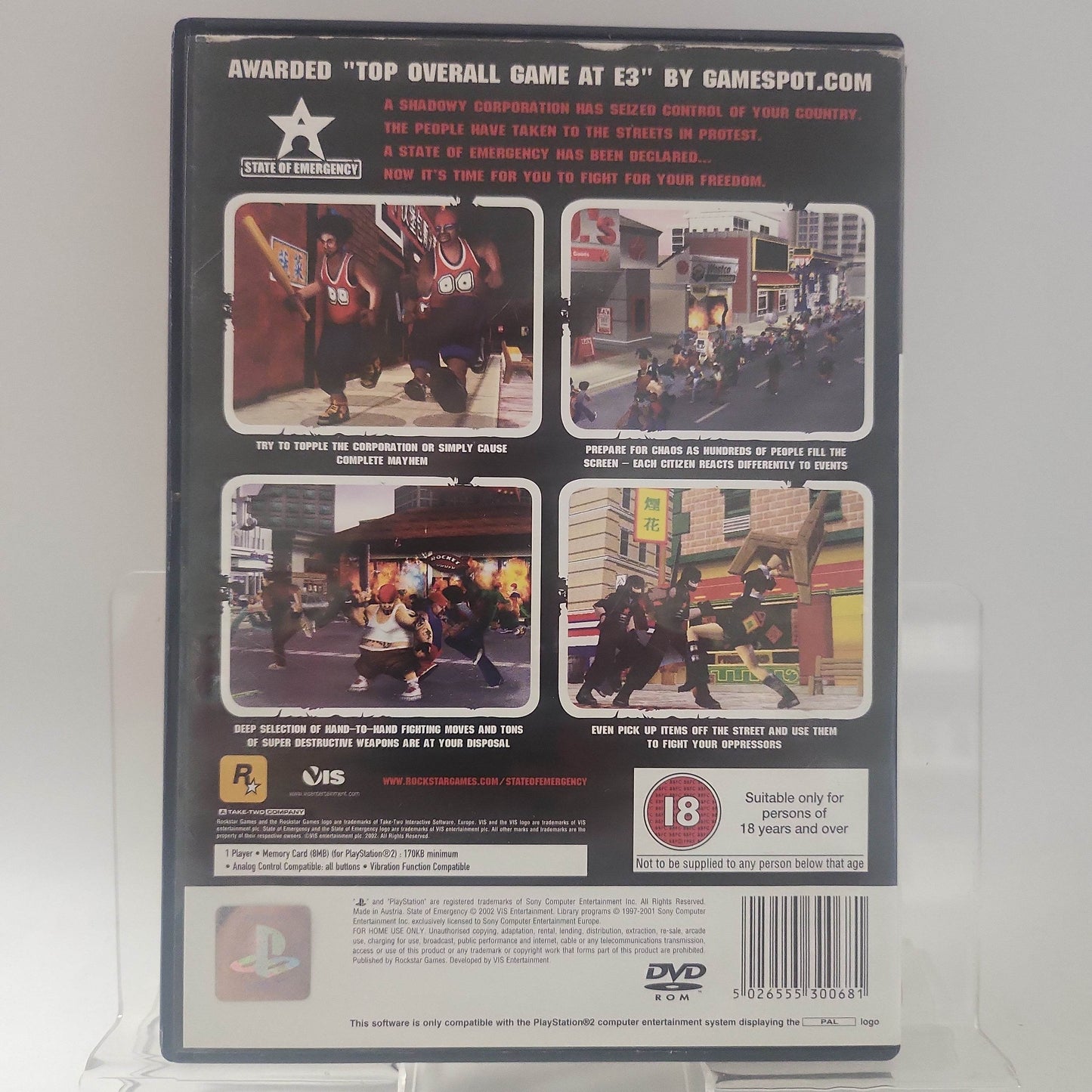 State of Emergency (No Book) PlayStation 2 - Feniks Gameshop