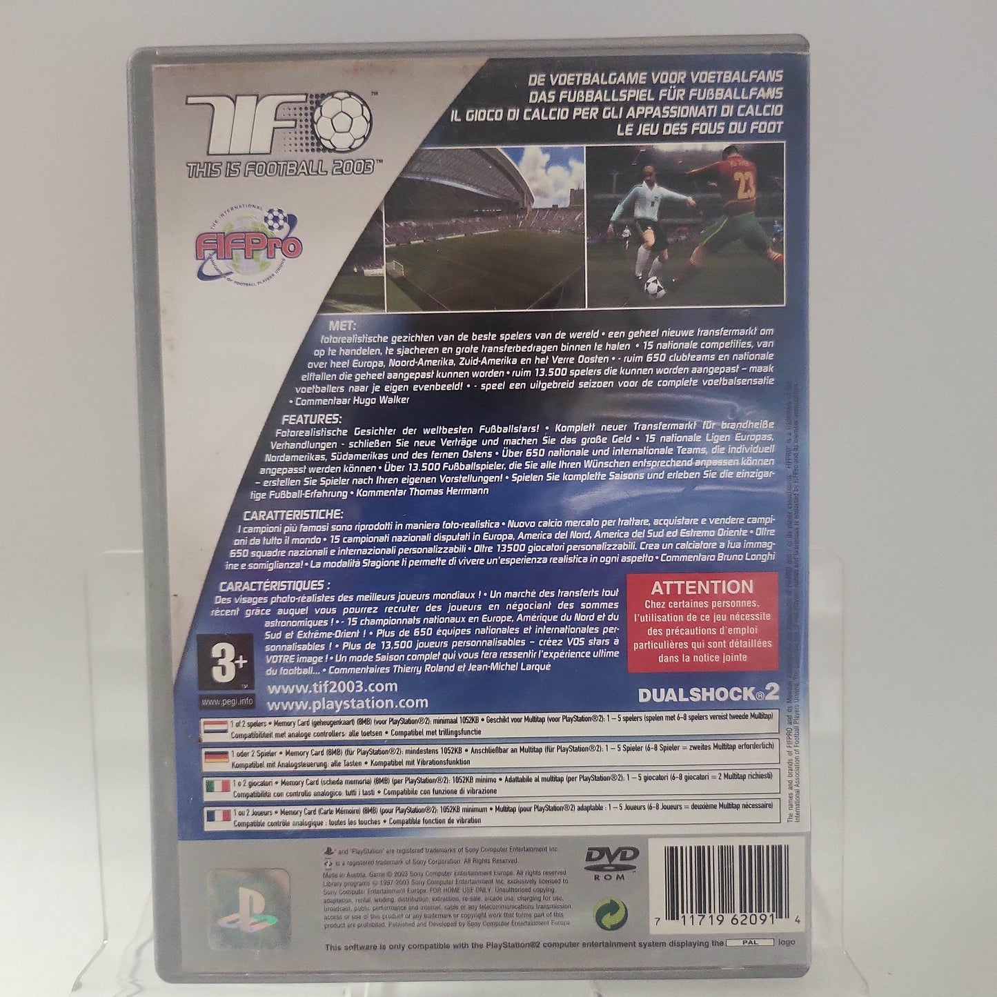 This is Football 2003 Platinum Playstation 2 - Feniks Gameshop