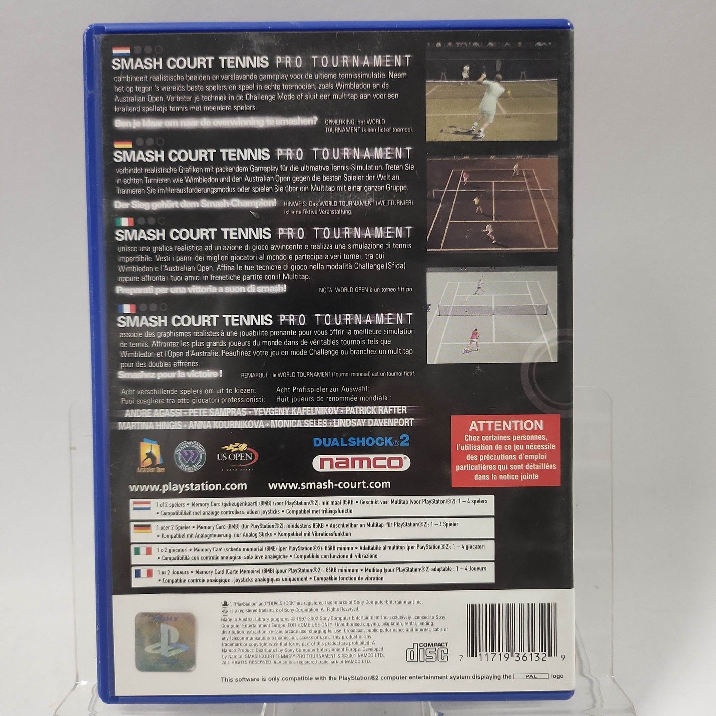 Smash Court Tennis Pro Tournament (No Book) PlayStation 2 - Feniks Gameshop