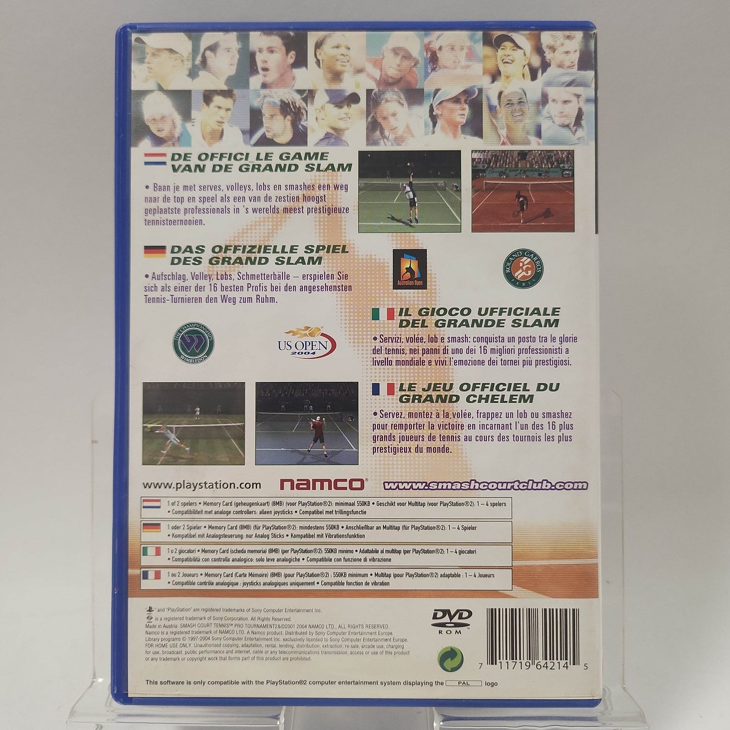 Smash Court Tennis Pro Tournament 2 (No Book) PlayStation 2 - Feniks Gameshop