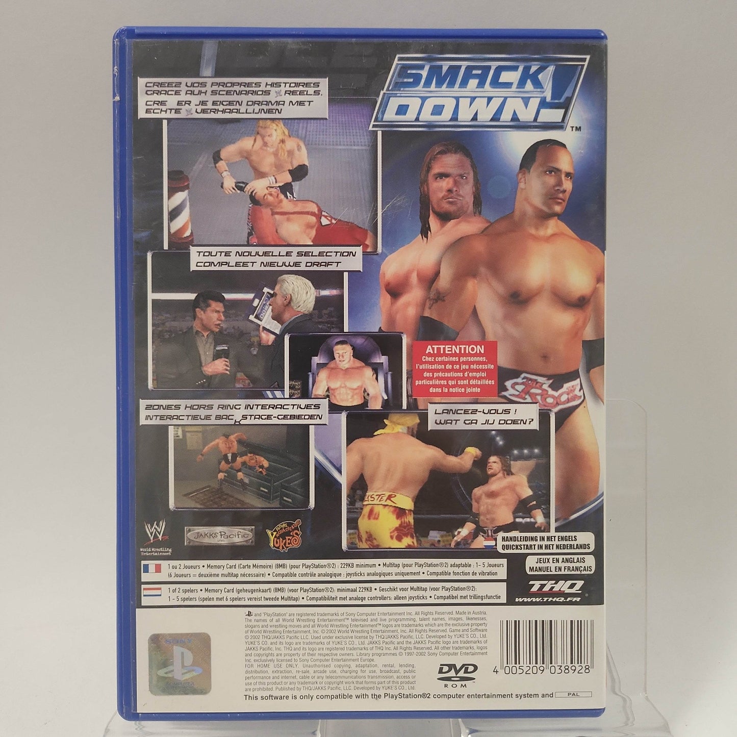 Smackdown Shut Your Mouth (No Book) PlayStation 2 - Feniks Gameshop