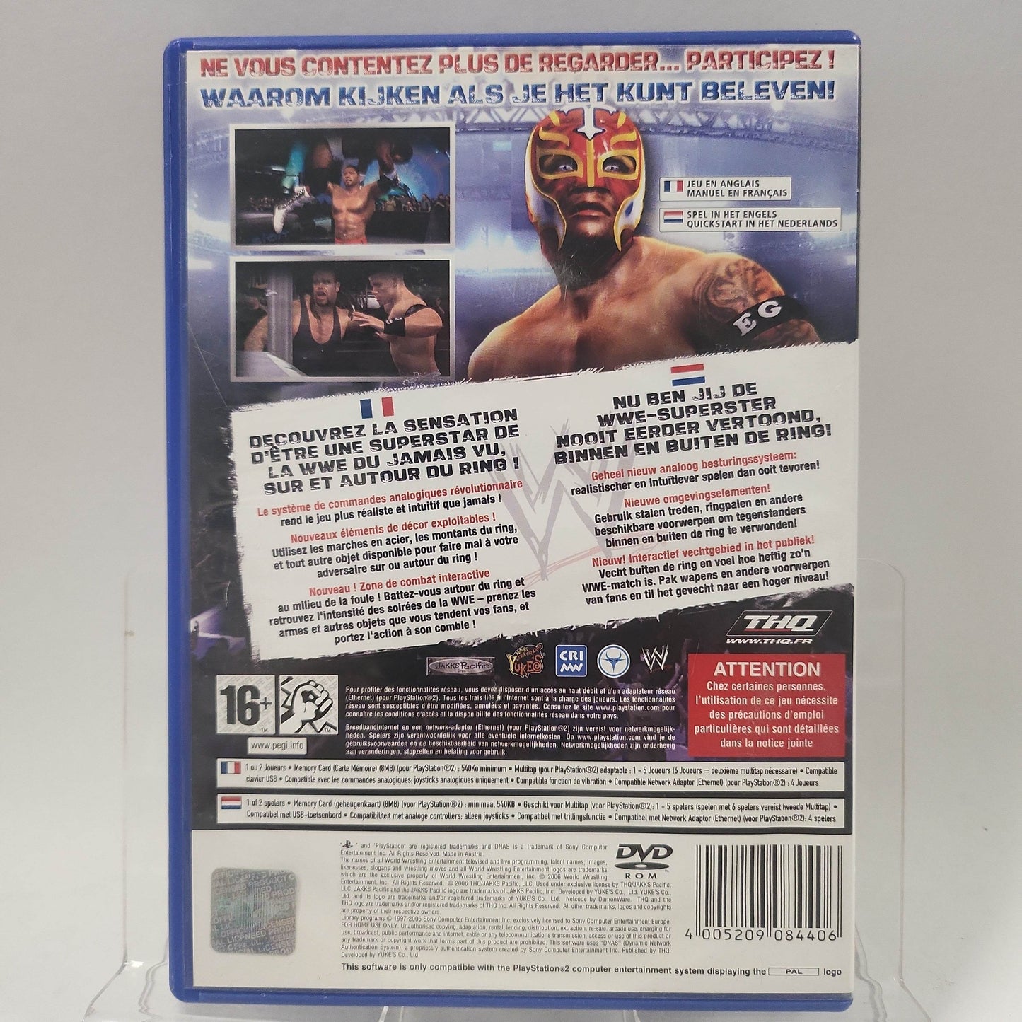Smackdown vs Raw 2007 (No Book) PlayStation 2 - Feniks Gameshop