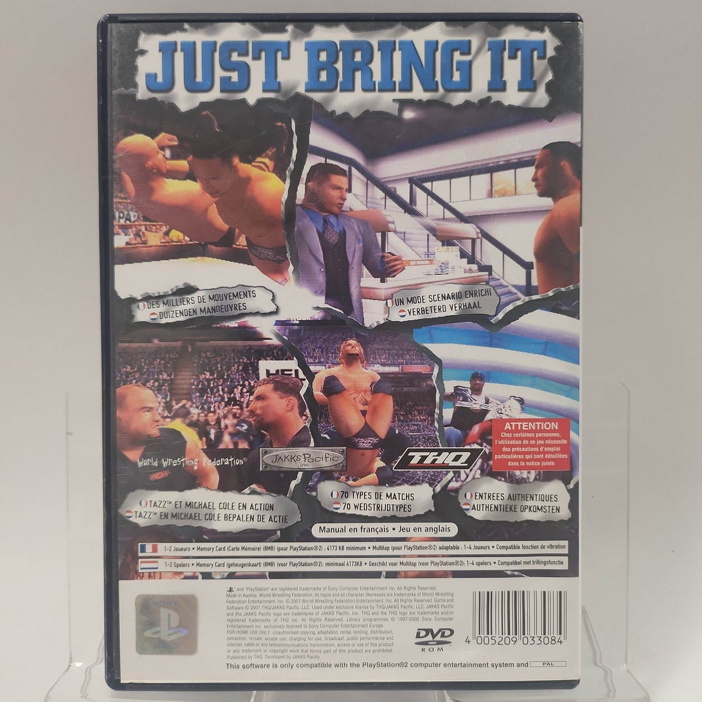 Smackdown Just Bring It (No Book) PlayStation 2 - Feniks Gameshop