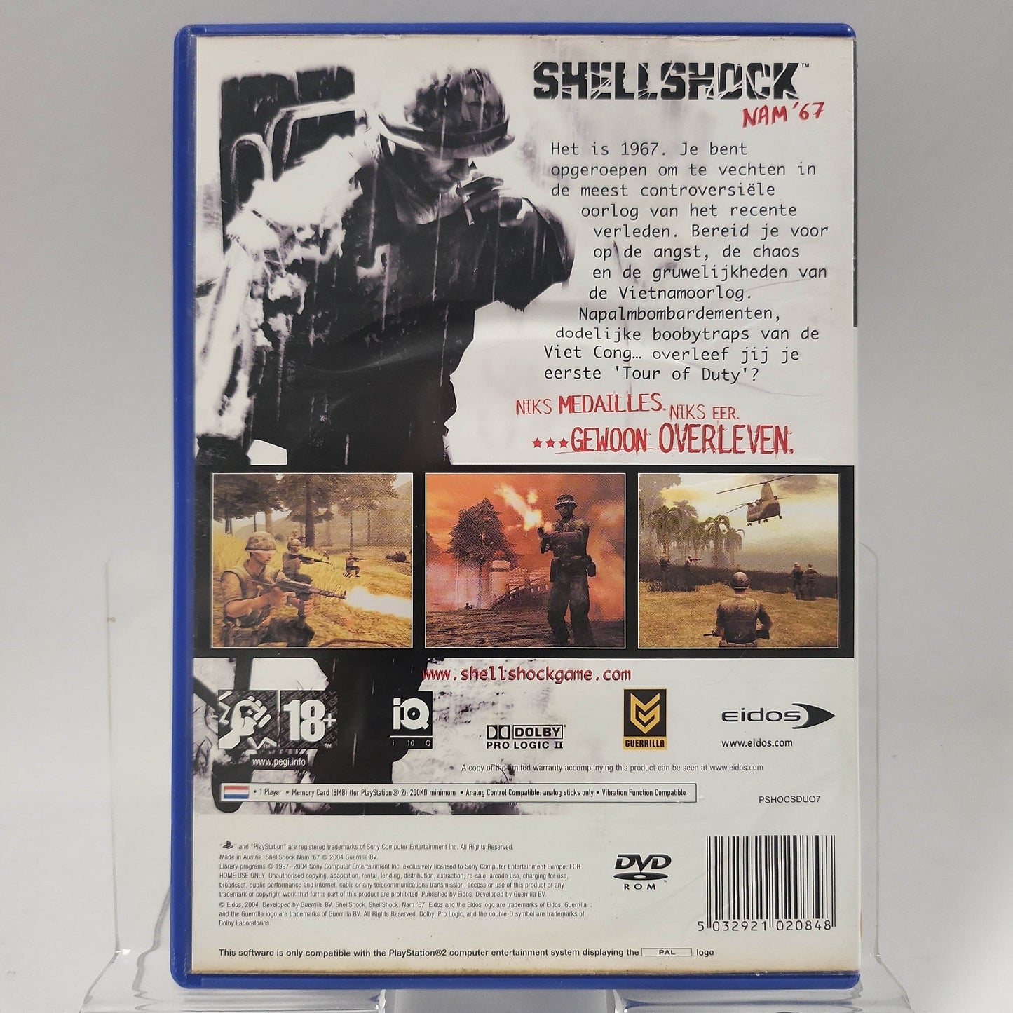 Shellshock NAM '67 (No Book) PlayStation 2 - Feniks Gameshop