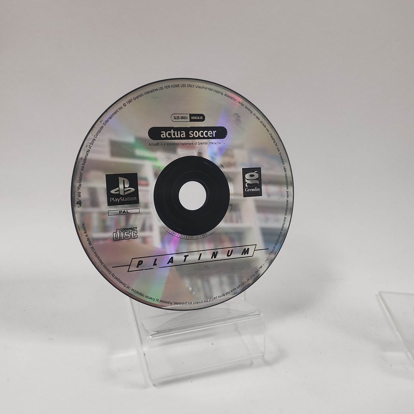 Actua Soccer Platinum (Disc Only) PlayStation 1 - Feniks Gameshop