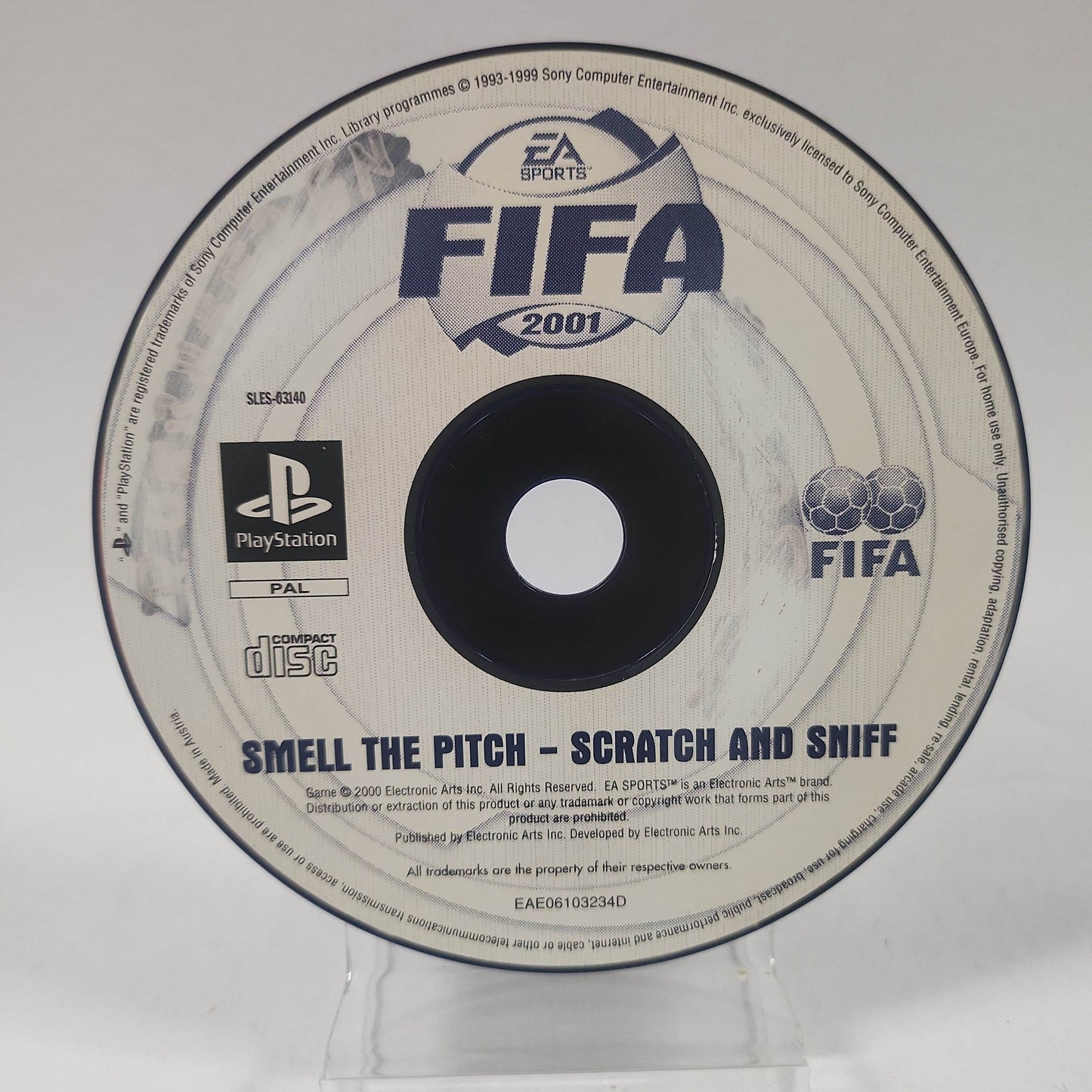 FIFA 2001 (Disc Only) PlayStation 1 - Feniks Gameshop