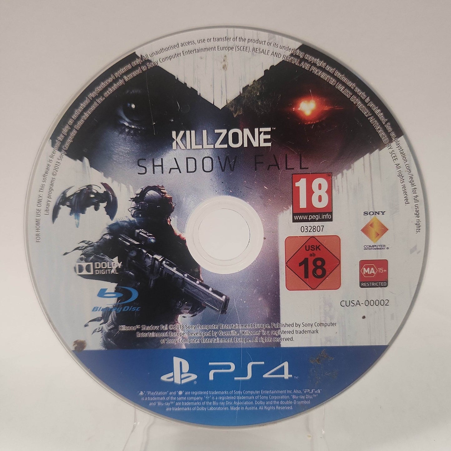 Killzone Shadow Fall (Disc Only) PlayStation 4 - Feniks Gameshop