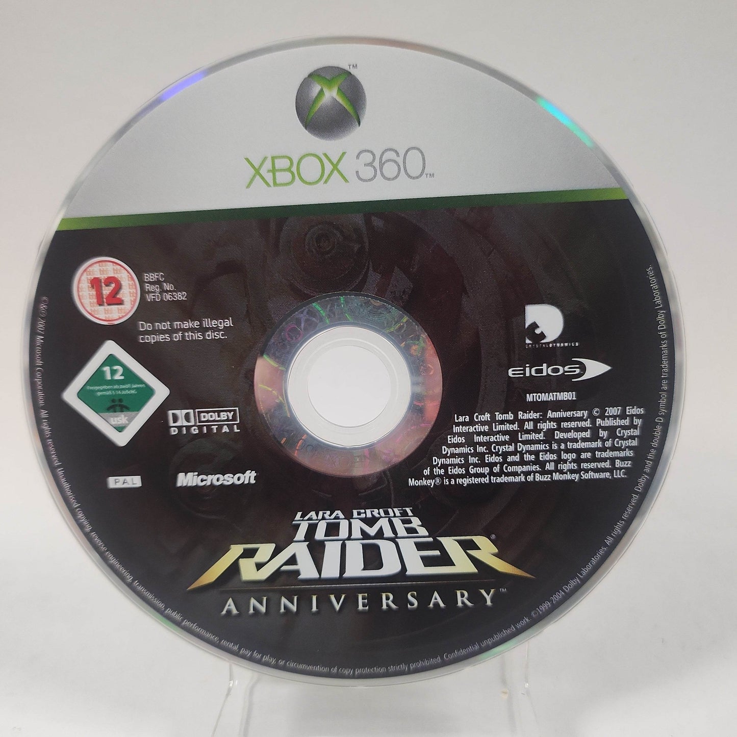 Lara Croft Tomb Raider Anniversary (Disc Only) Xbox 360 - Feniks Gameshop