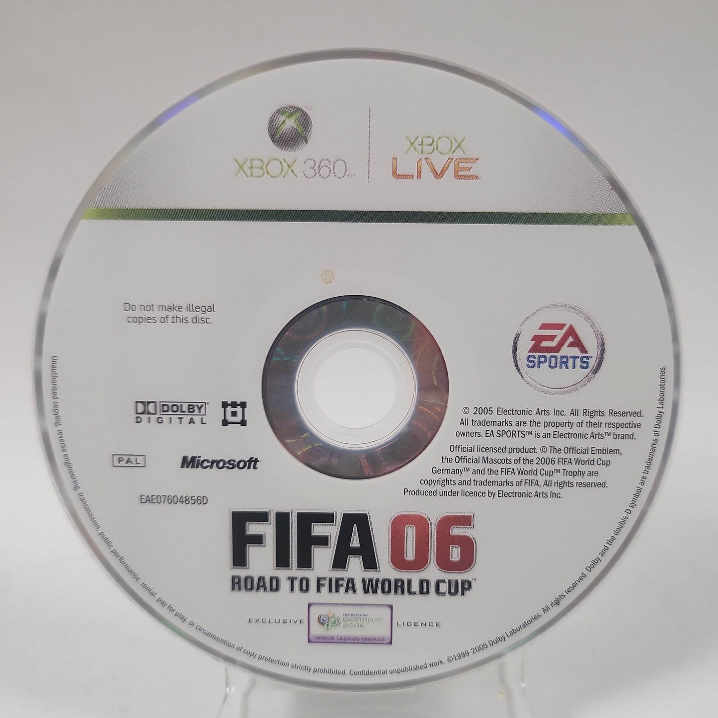 FIFA 06 Road to FIFA World Cup (Disc Only) Xbox 360 - Feniks Gameshop
