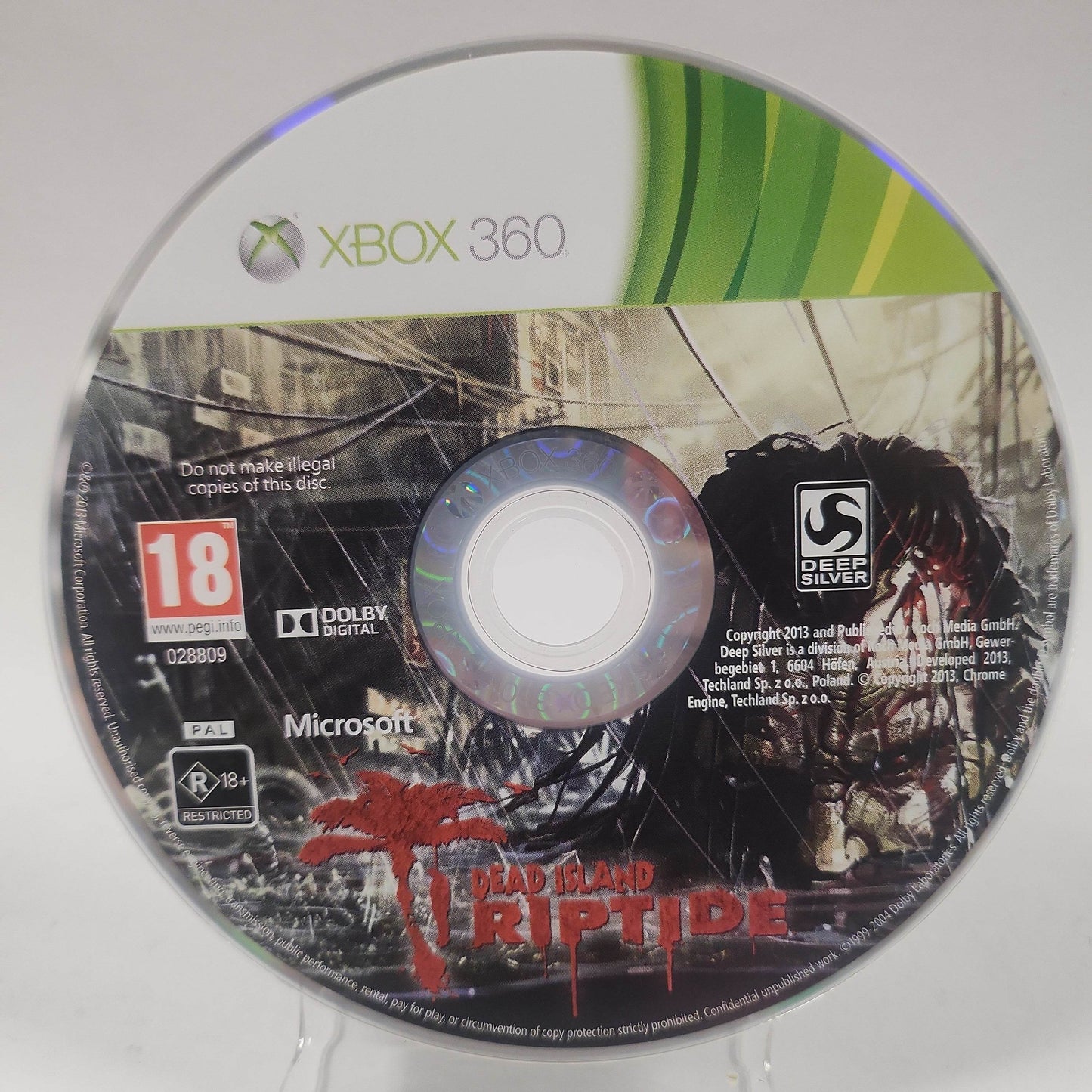 Dead Island Riptide (Disc Only) Xbox 360 - Feniks Gameshop