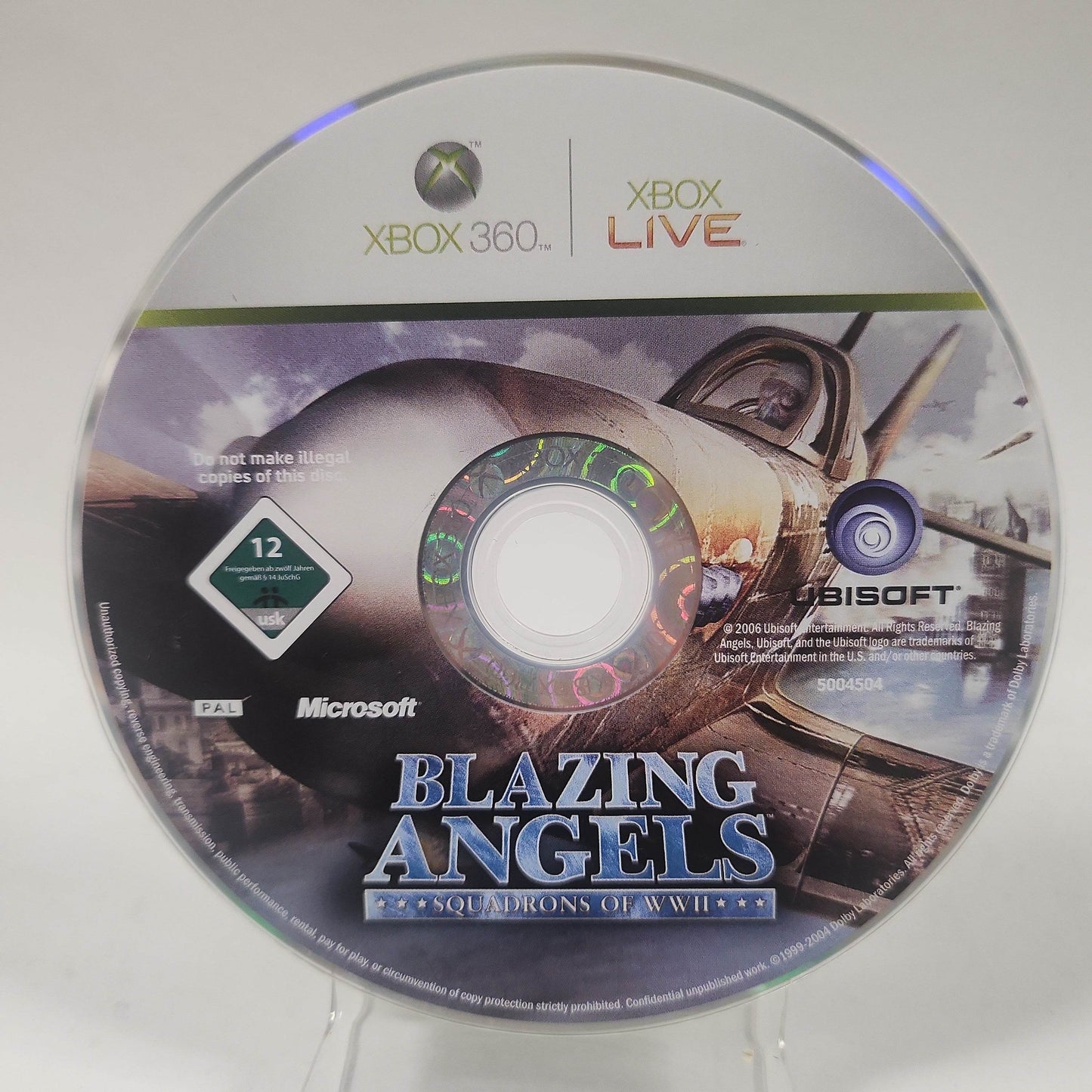 Blazing Angels Squadrons of WWII (Disc Only) Xbox 360 - Feniks Gameshop