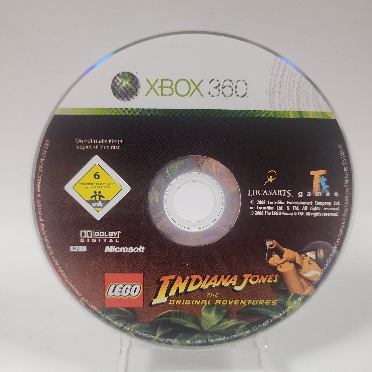 LEGO Indiana Jones the Original Adventures (Disc Only) Xbox 360 - Feniks Gameshop