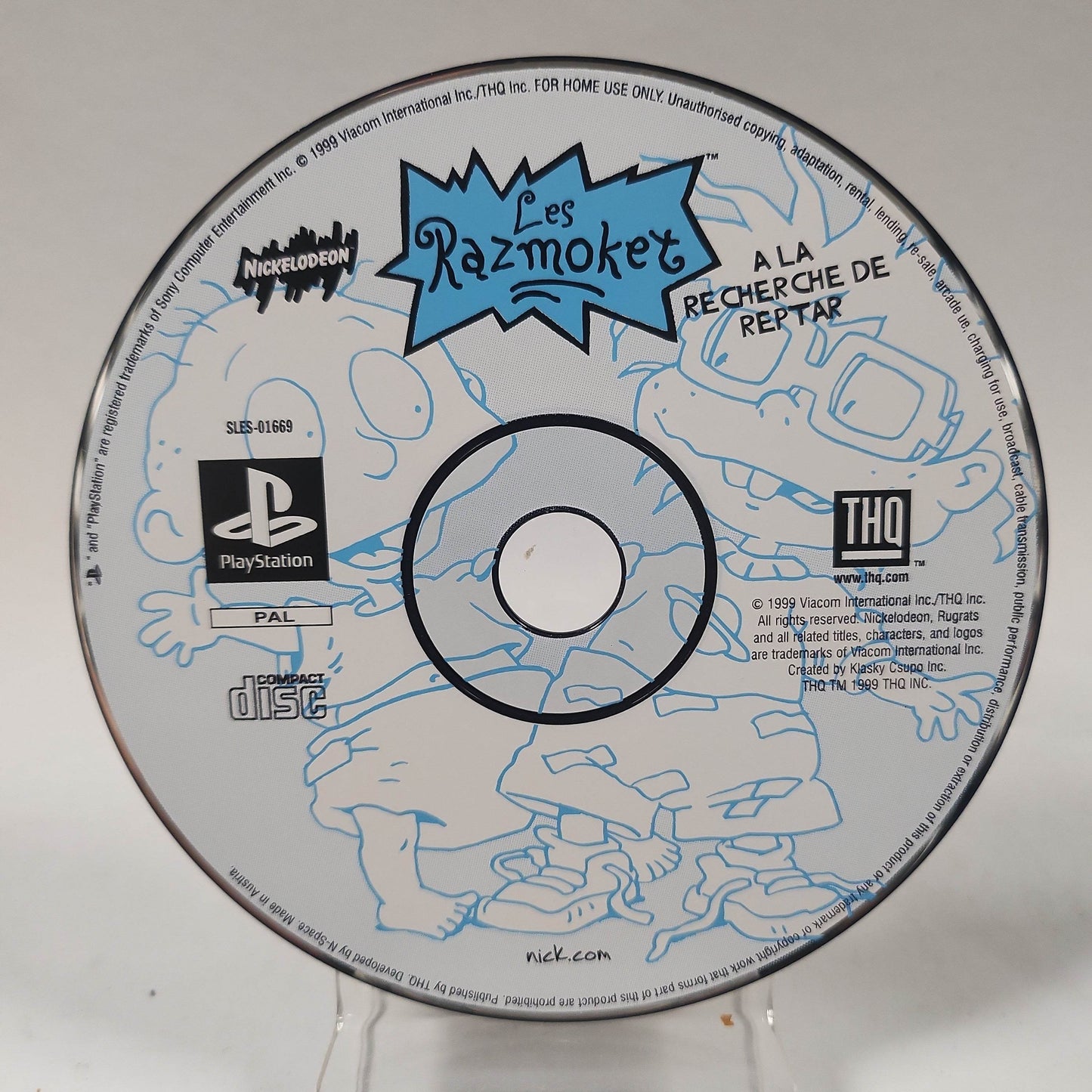Rugrats (Les Razmoket) (Disc Only) PlayStation 1 - Feniks Gameshop