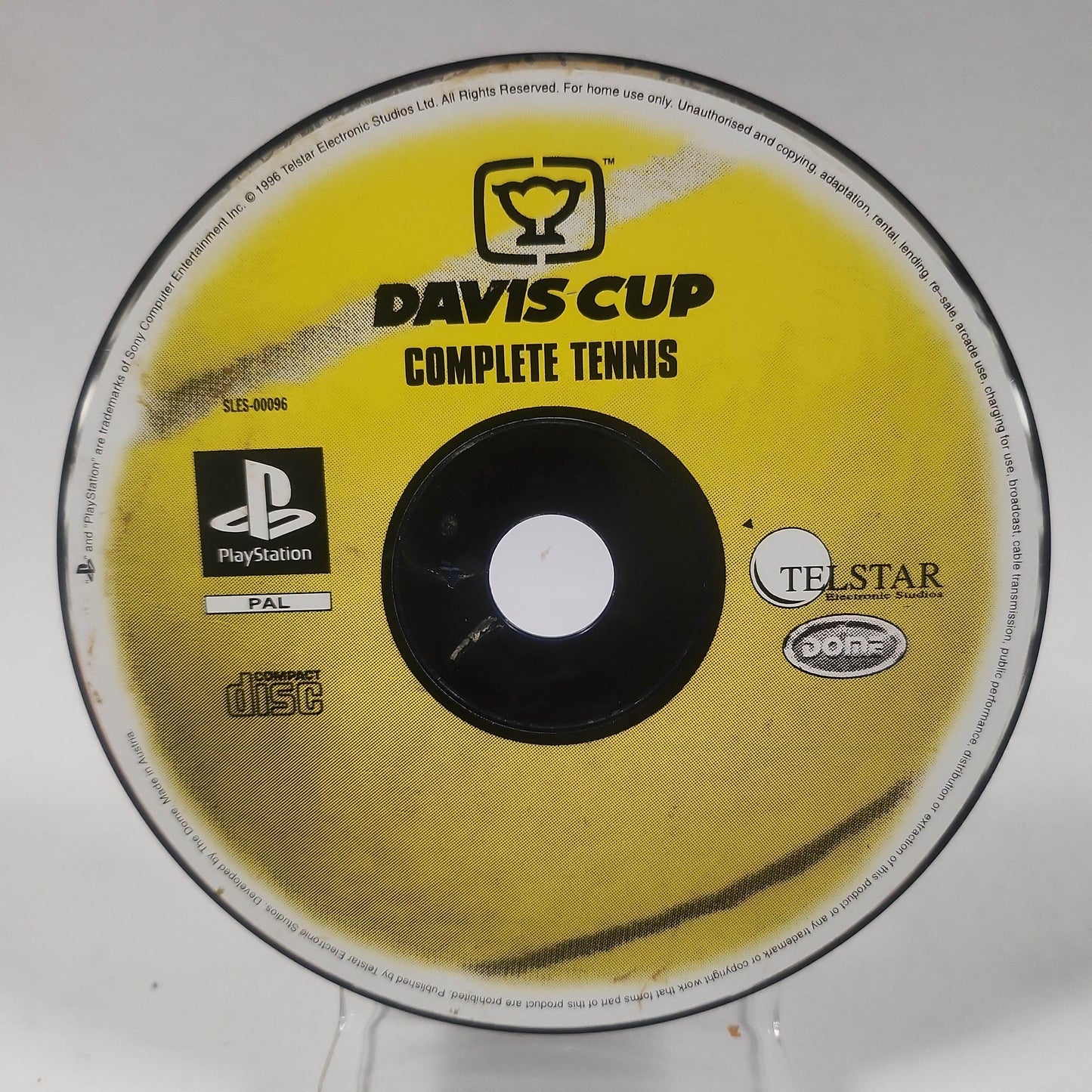 Davis Cup Complete Tennis (Disc Only) PlayStation 1 - Feniks Gameshop