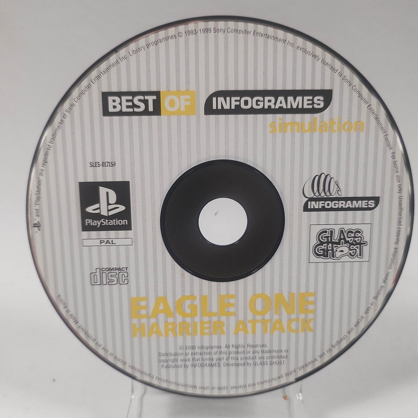 Eagle One Harrier Attack (Disc Only) PlayStation 1 - Feniks Gameshop