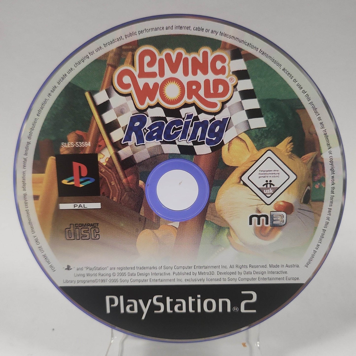 Living World Racing (Disc Only) PlayStation 1 - Feniks Gameshop