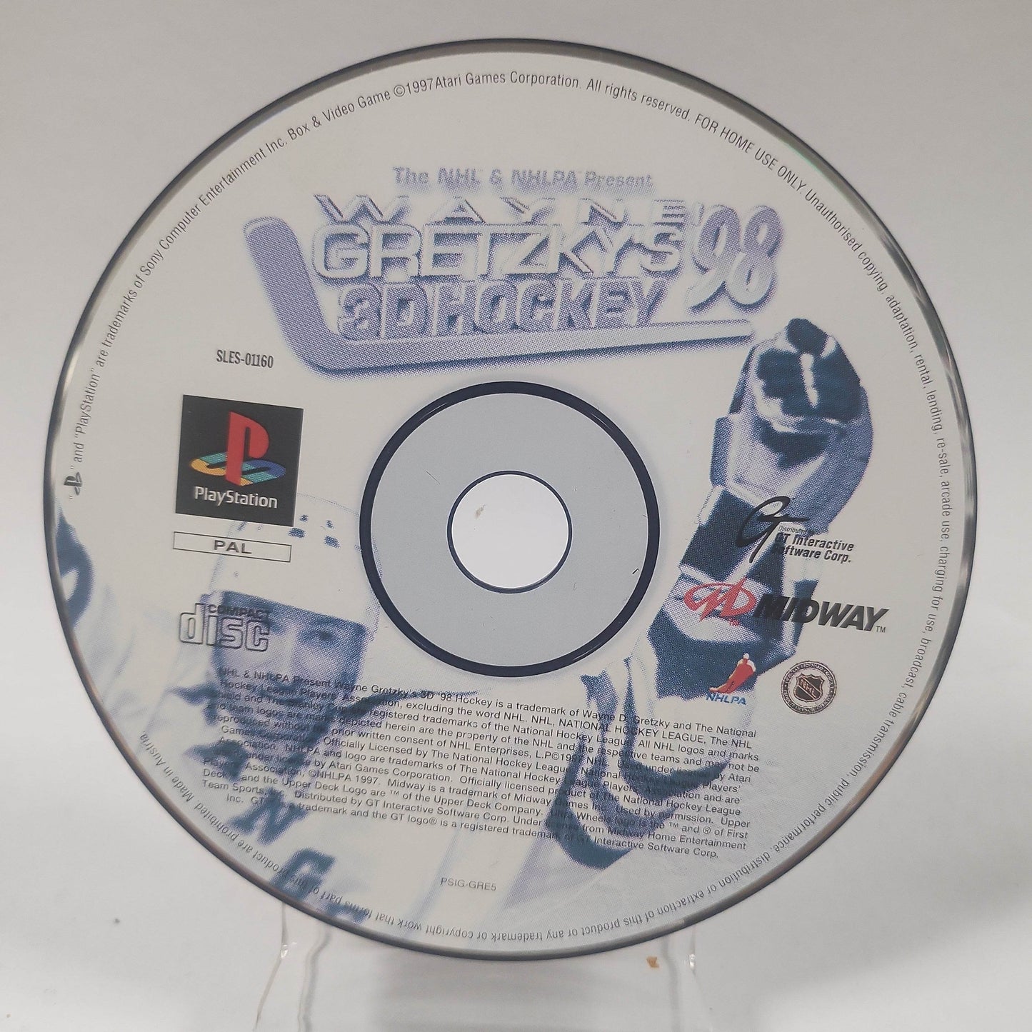 Wayne Gretzky's 3D Hockey '98 (Disc Only) PlayStation 1 - Feniks Gameshop