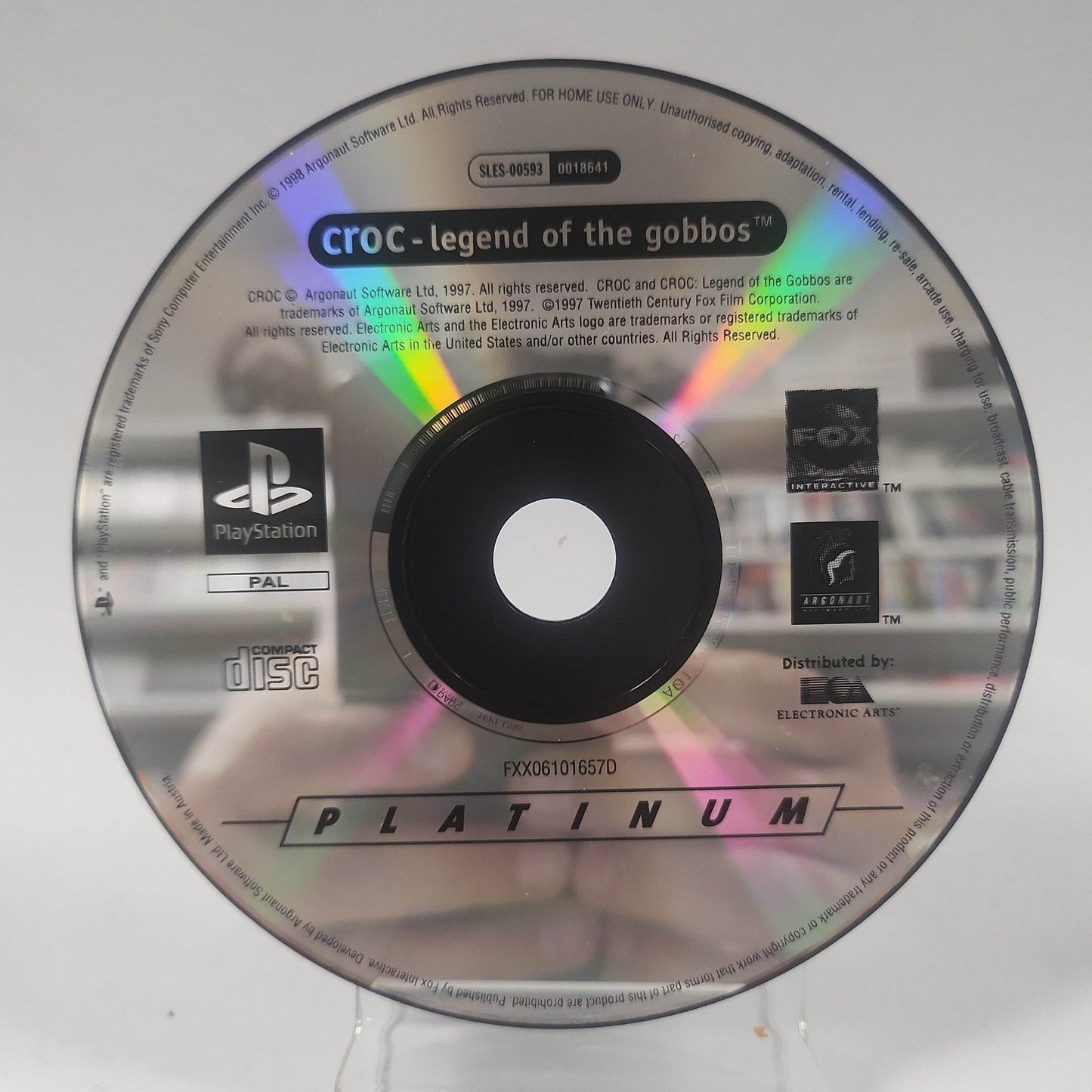 Croc Legend of the Gobbos Platinum (Disc Only) PlayStation 1 - Feniks Gameshop