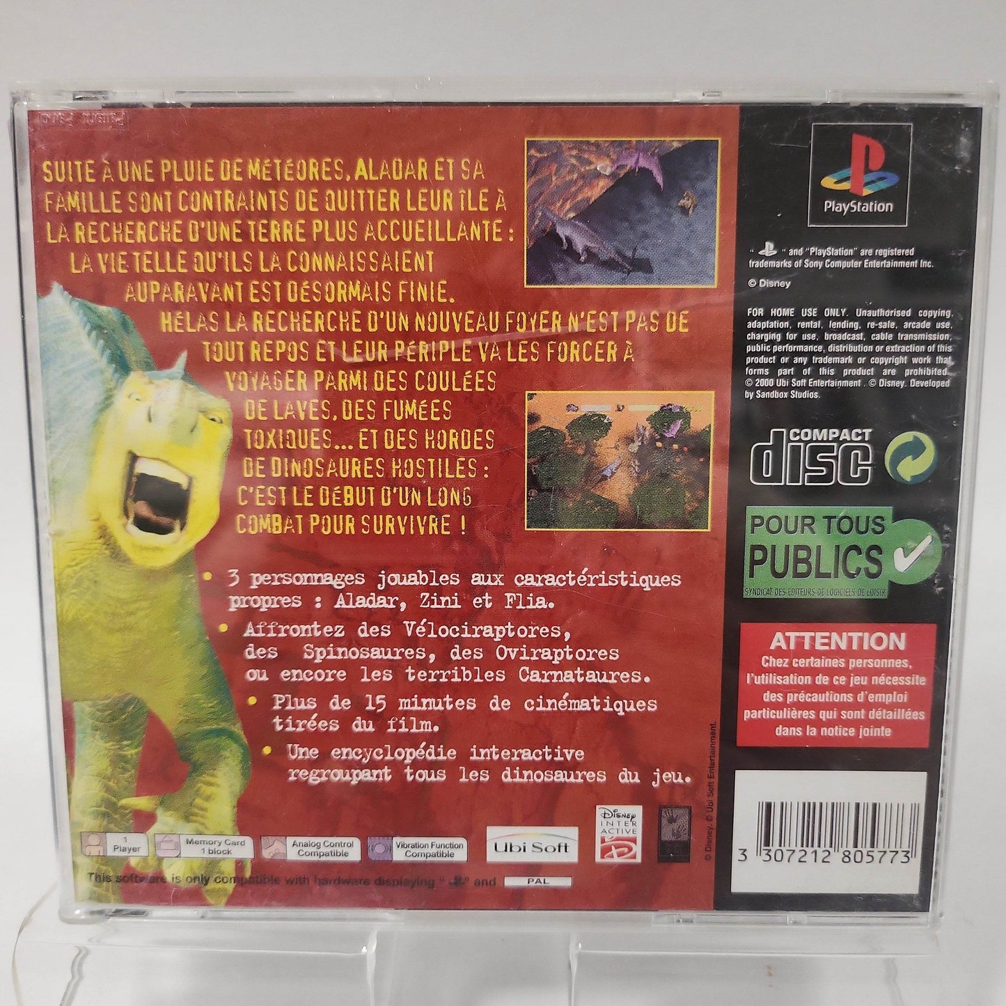 Disney Dinosaure Playstation 1 - Feniks Gameshop