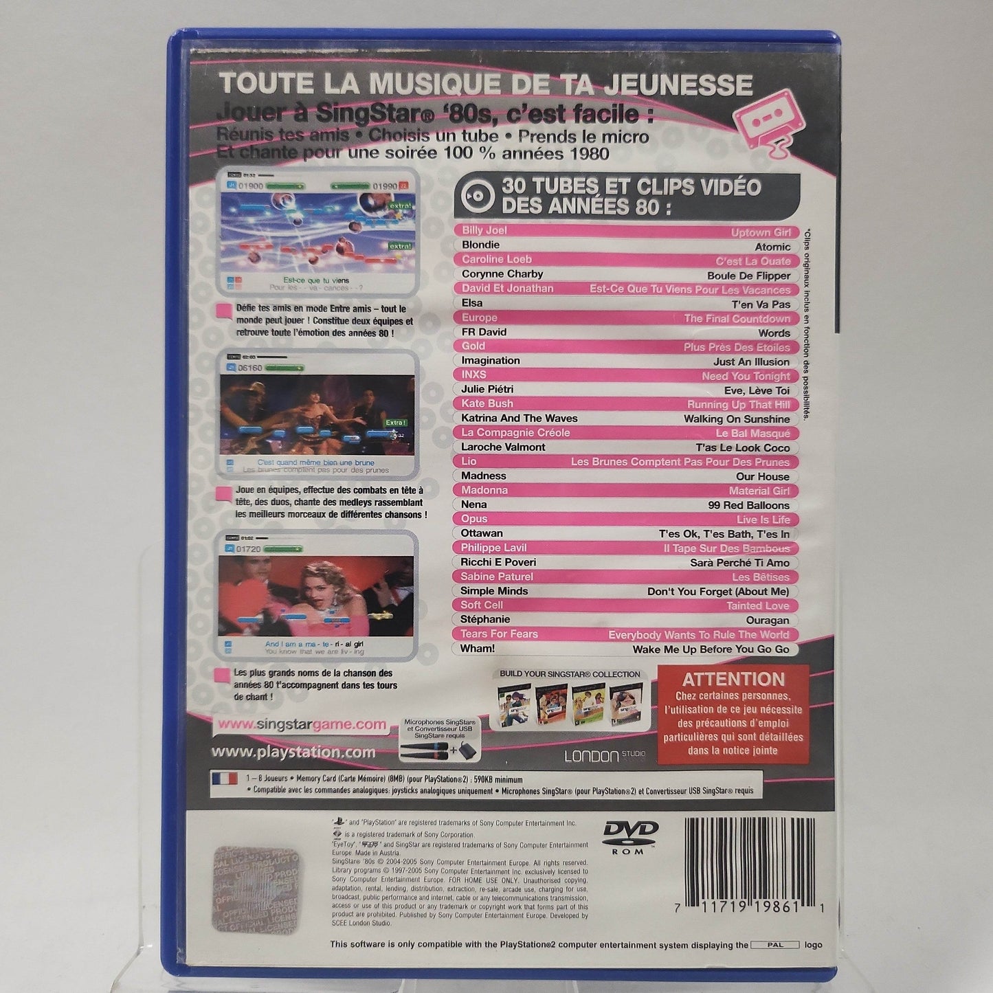 Singstar 80's Playstation 2 - Feniks Gameshop