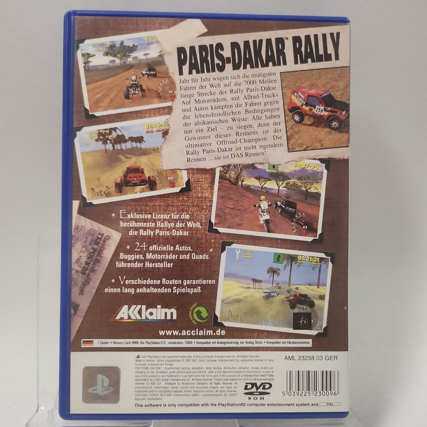 Paris-Dakar Rally Playstation 2 - Feniks Gameshop