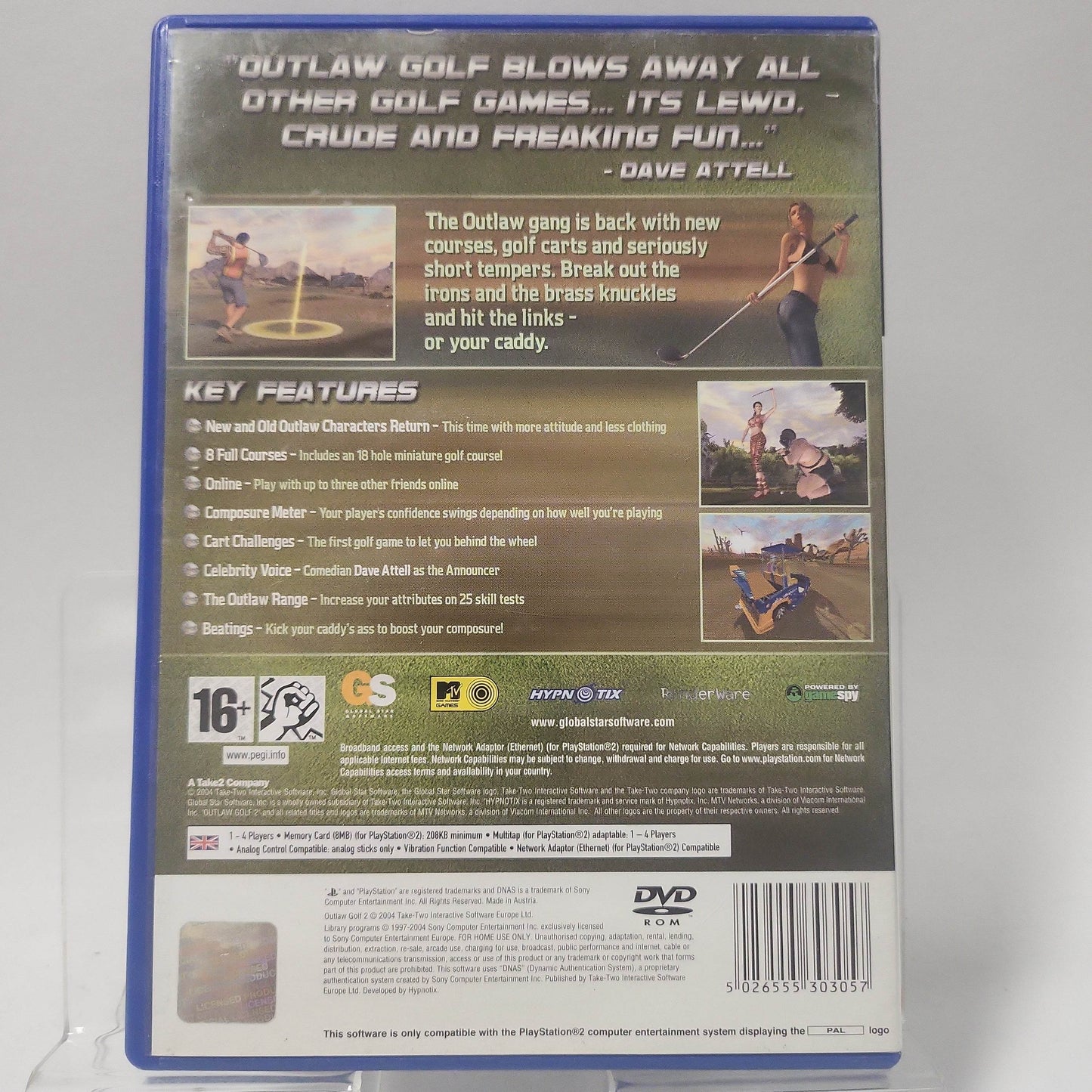 Outlaw Golf 2 (No Book) PlayStation 2 - Feniks Gameshop