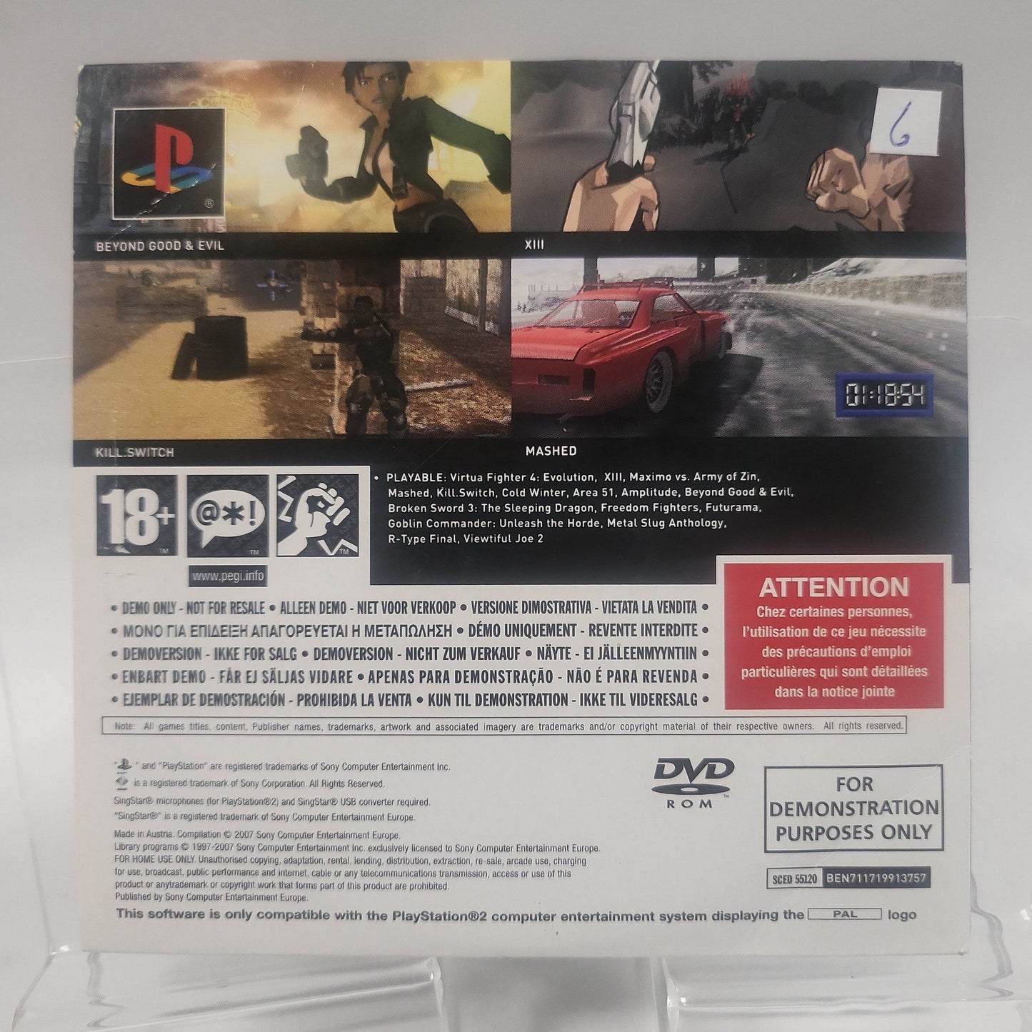 Ops2m Demo 101 Eur Playstation 2 - Feniks Gameshop