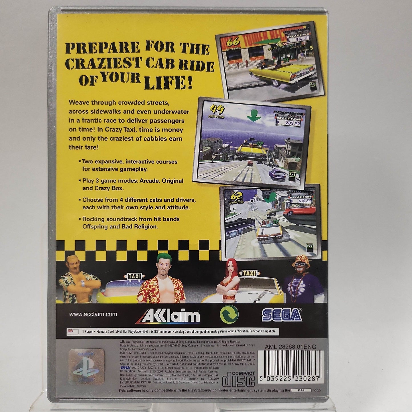 Crazy Taxi Platinum Playstation 2 - Feniks Gameshop