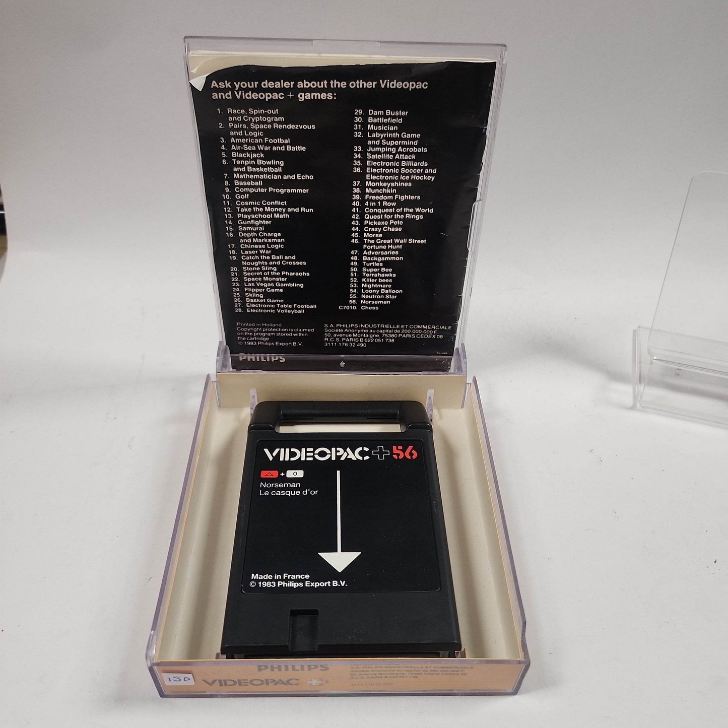 Norseman 56 Boxed Philips Videopac+ - Feniks Gameshop