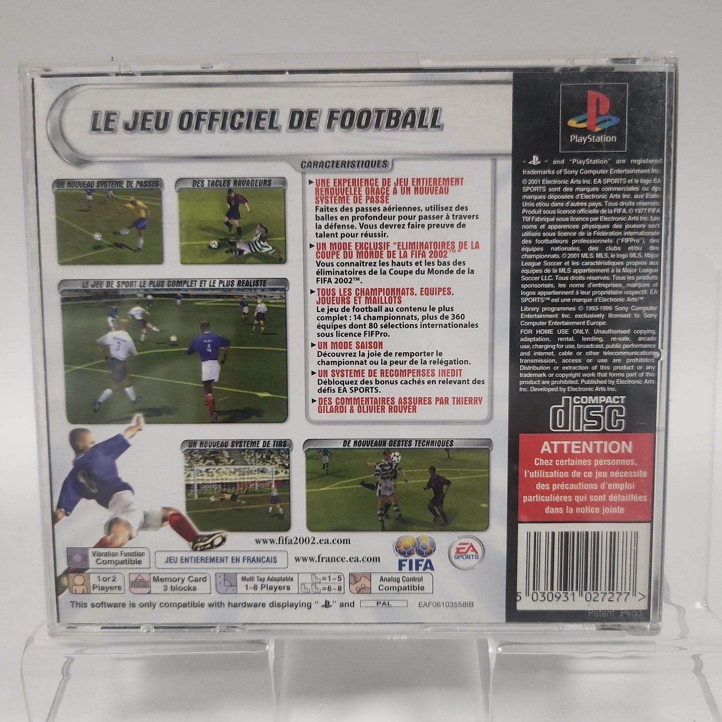 FIFA Football 2002 Playstation 1 - Feniks Gameshop