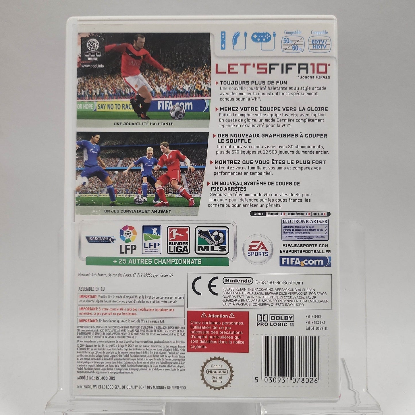 FIFA 10 French Editie Nintendo Wii - Feniks Gameshop