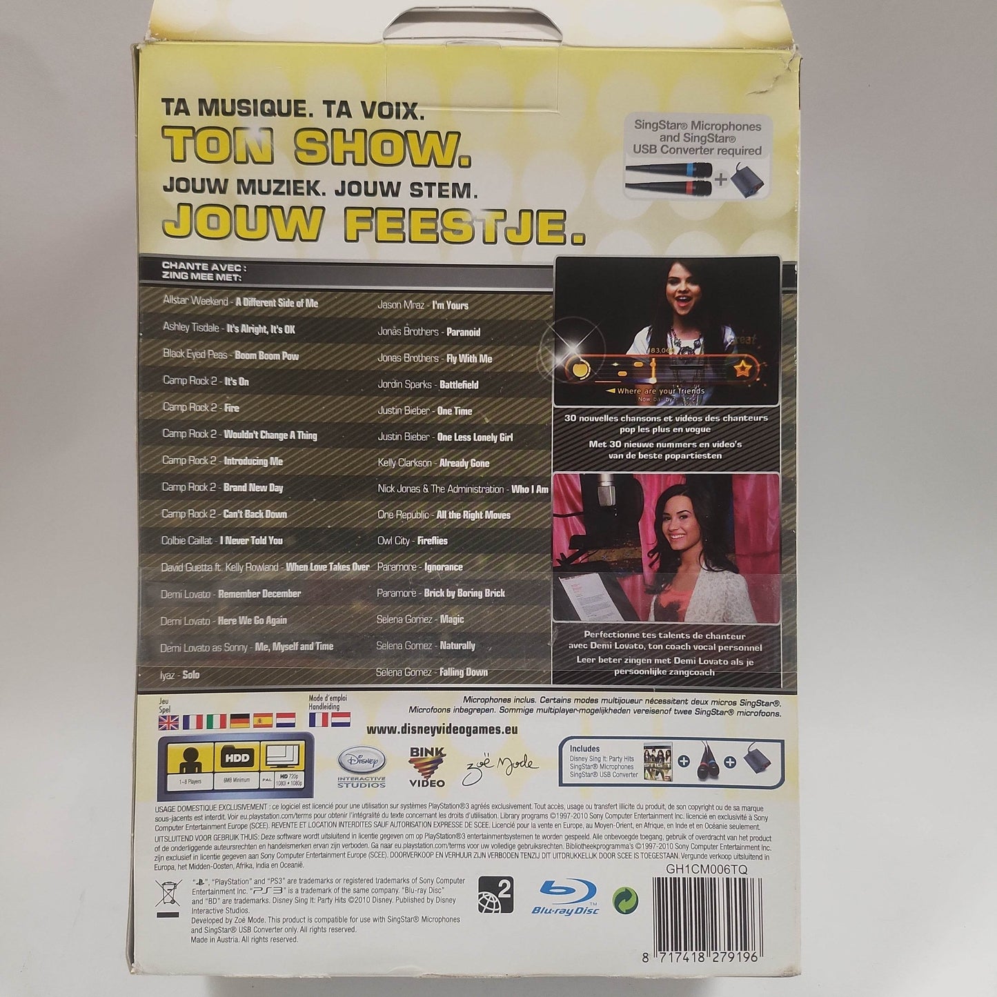 Disney Sing It Party Hits Pack Boxed Playstation 3 - Feniks Gameshop